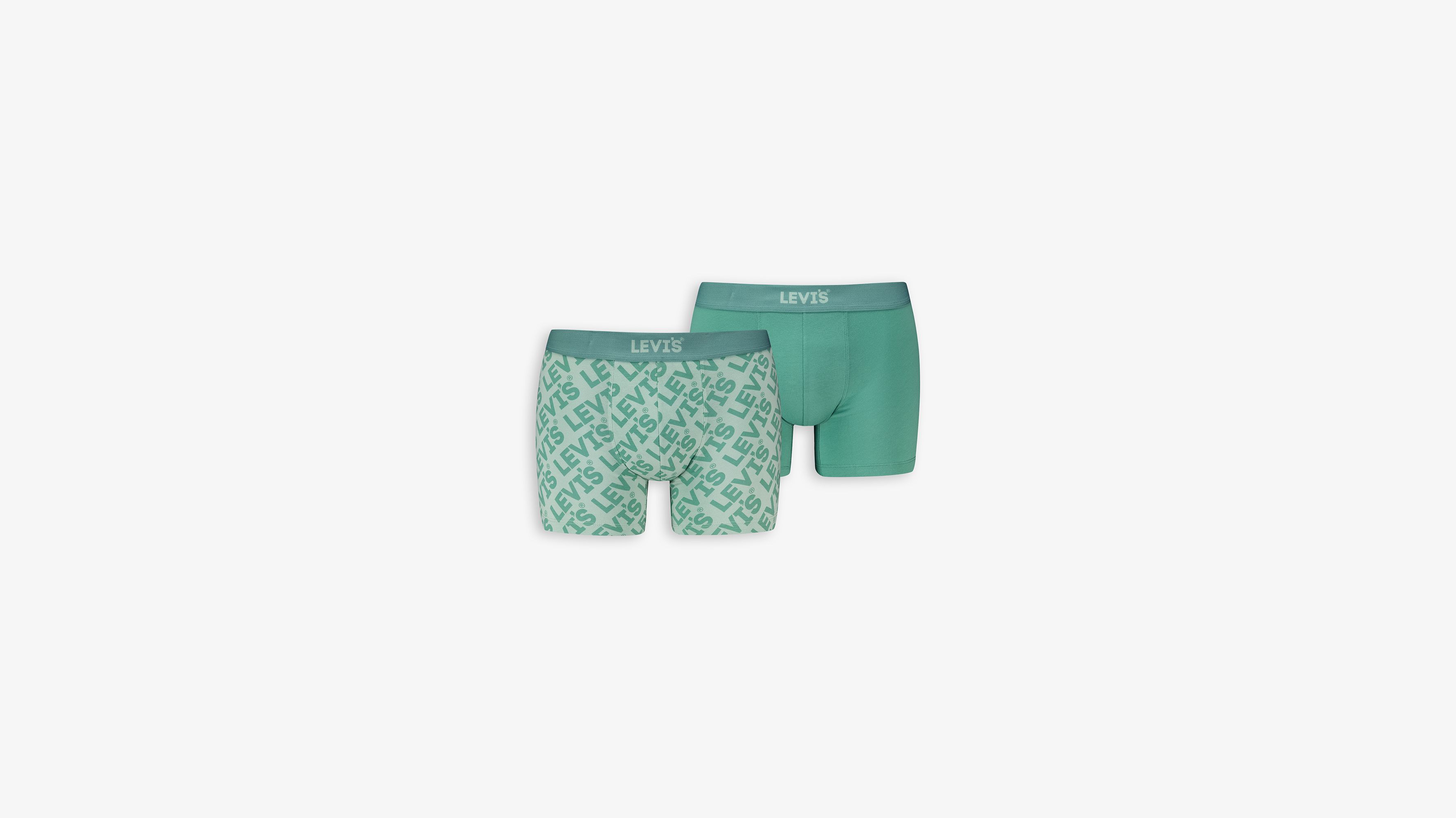 Two Pack Boxer Underwear in Flamingo Print & Light Blue – Report Collection