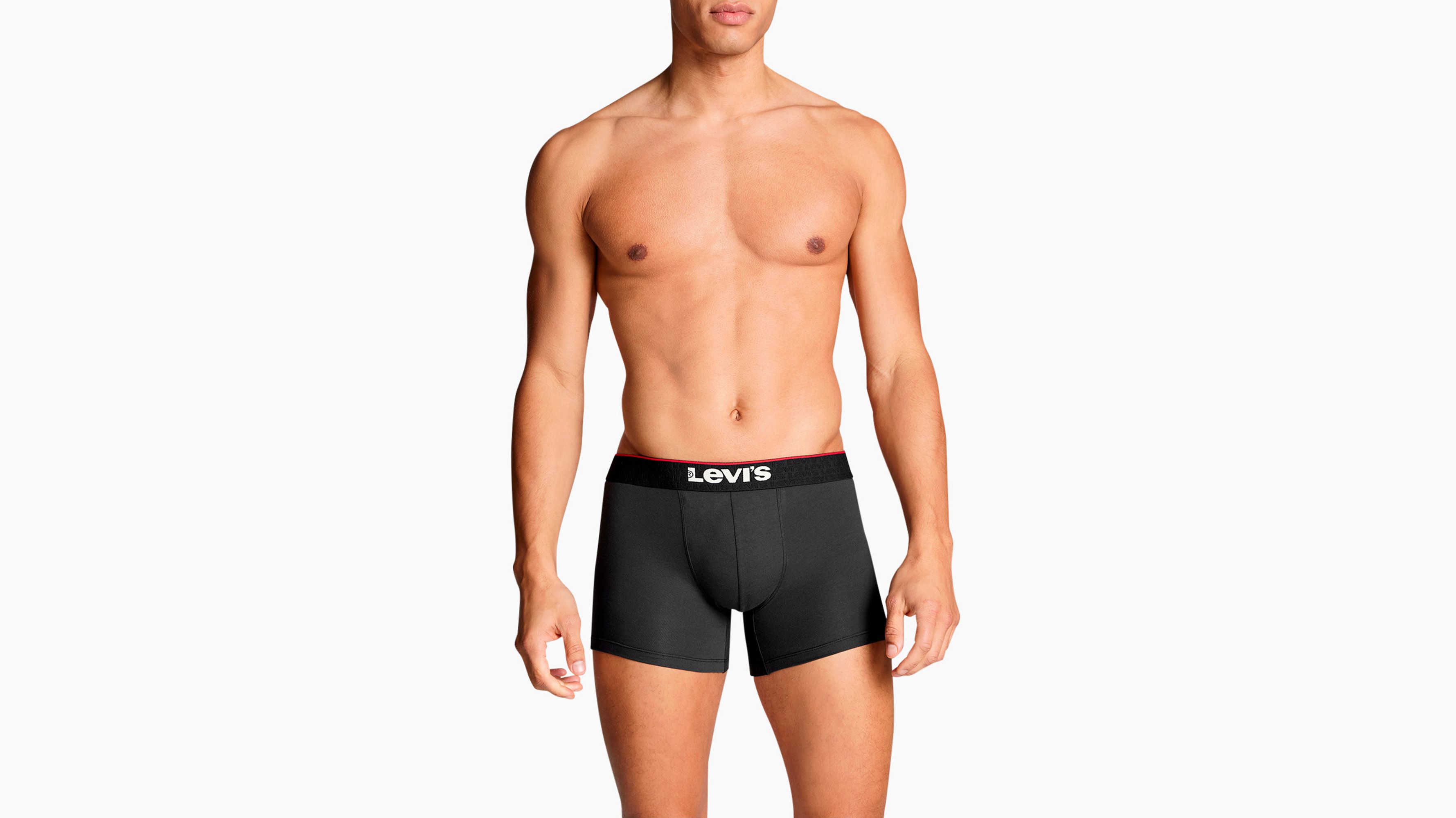 Levi’s® Denim Logo Boxer Briefs - 2 Pack 1