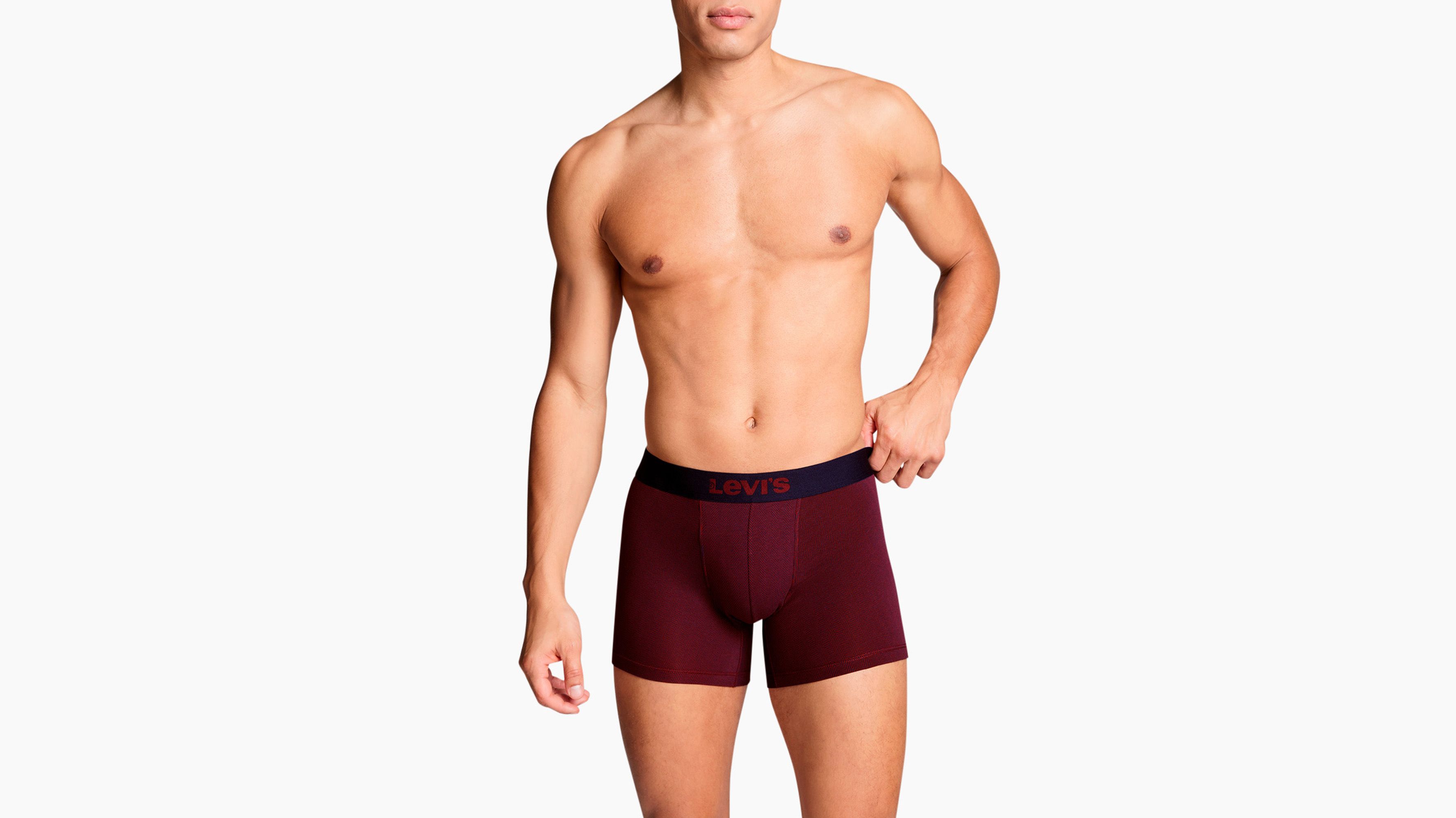 Levi's® Boxer Shorts mit Fischgratmuster – 2er-Pack 1