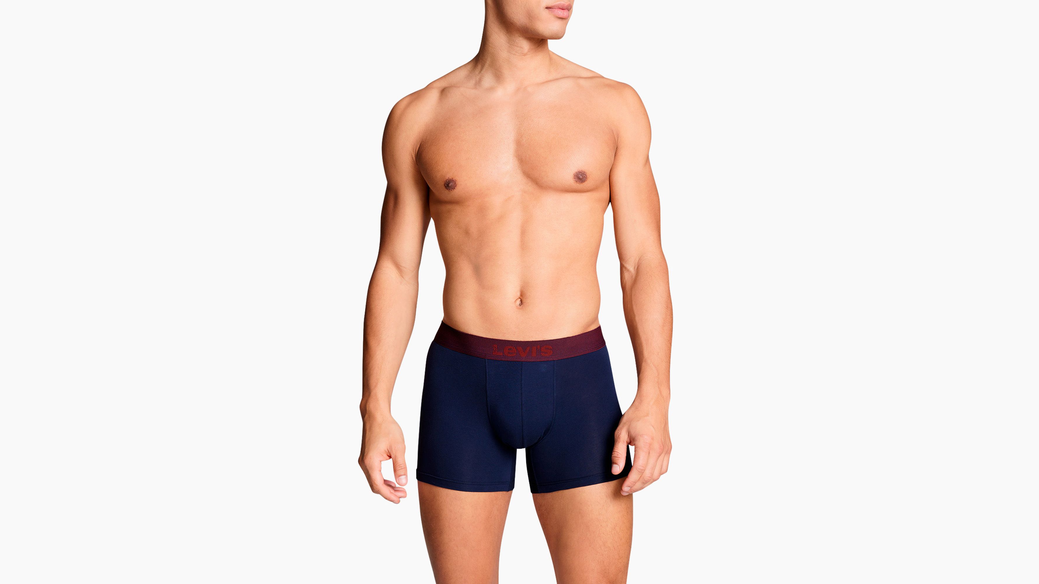 Levi's® Boxer Shorts mit Fischgratmuster – 2er-Pack 5