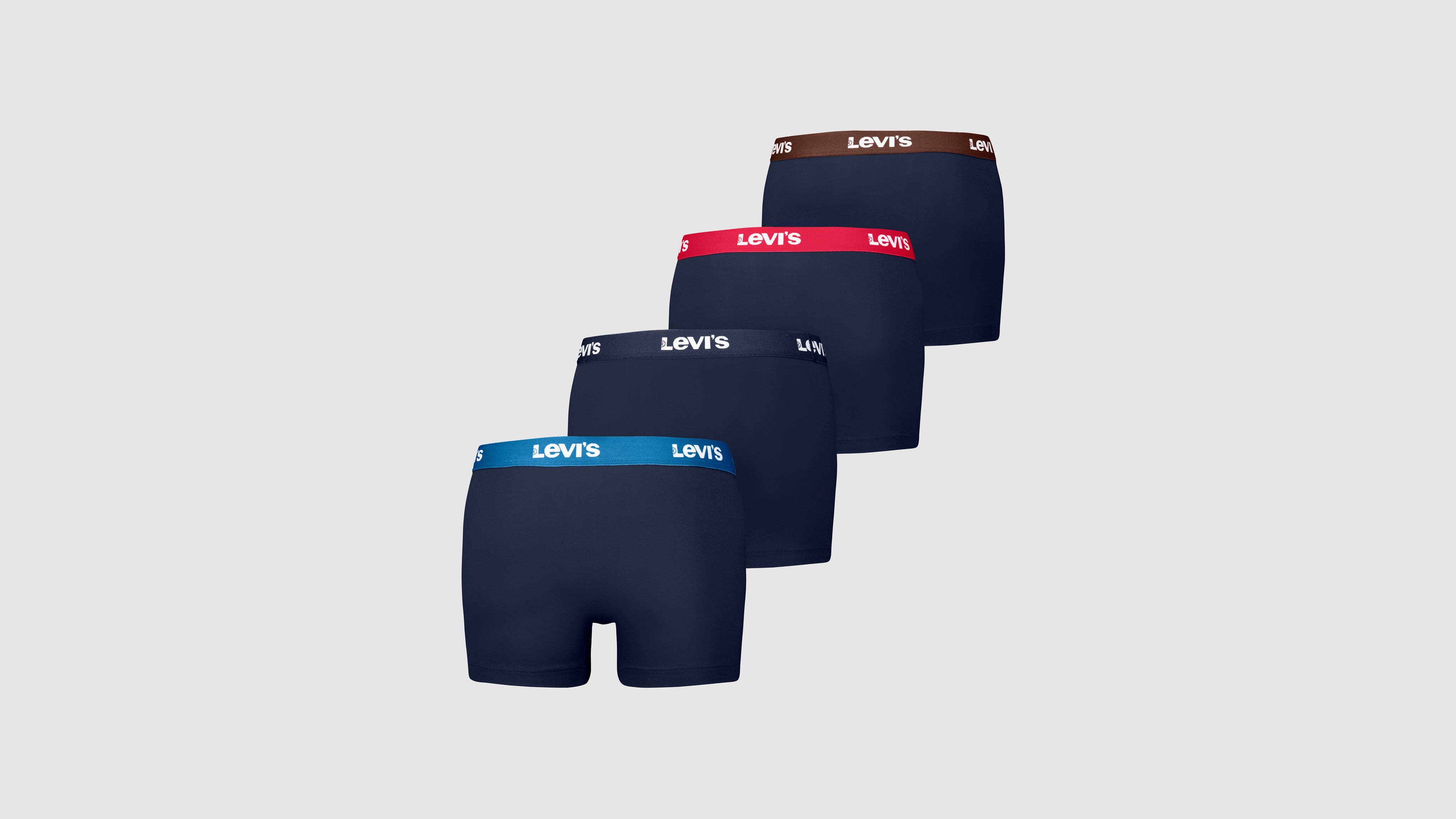 Levi's® Solid Boxer Briefs - 4 Pack 2