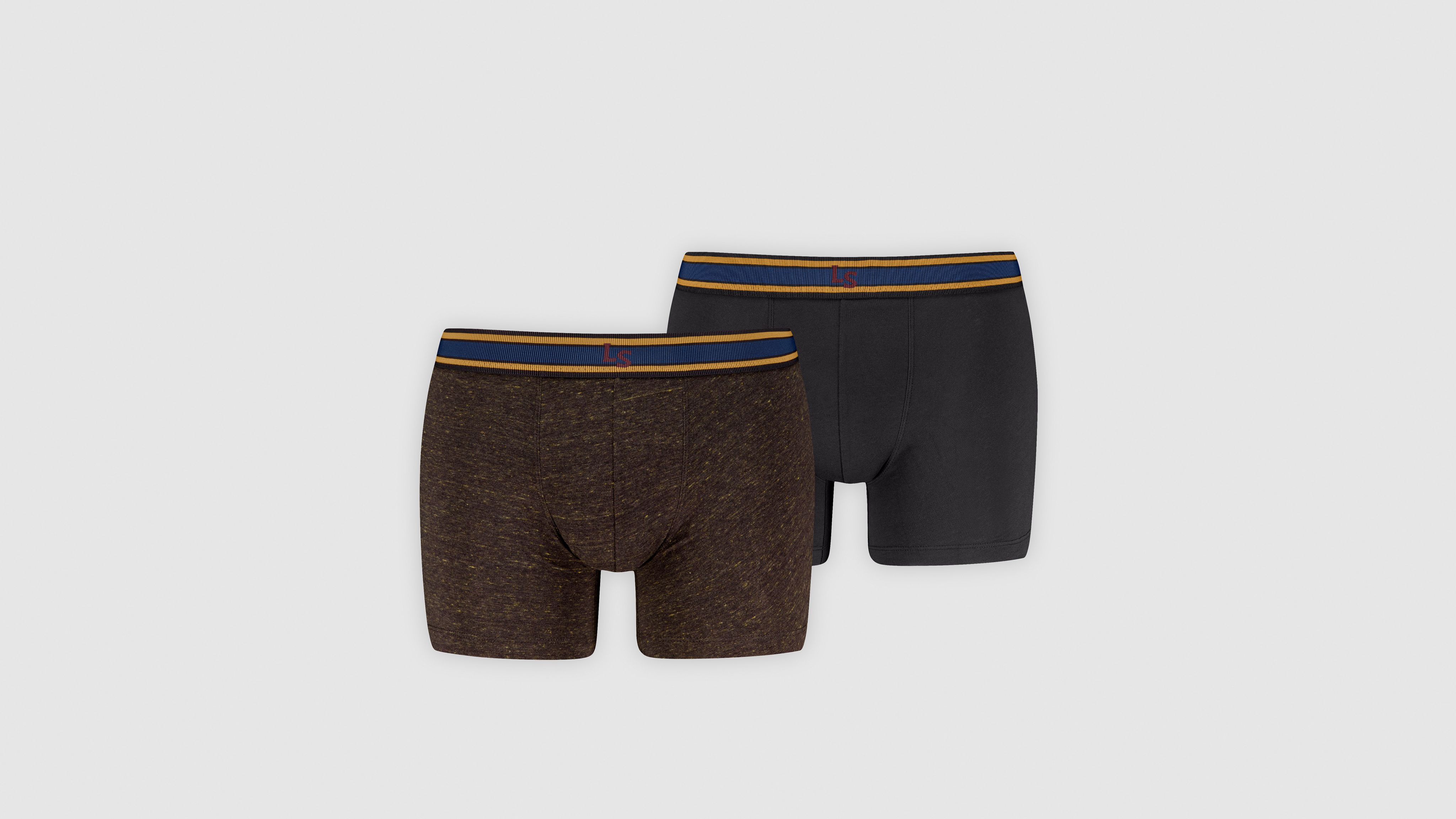 Levi's® Grunge Boxer Shorts mit Karomuster (2er-Pack) 1