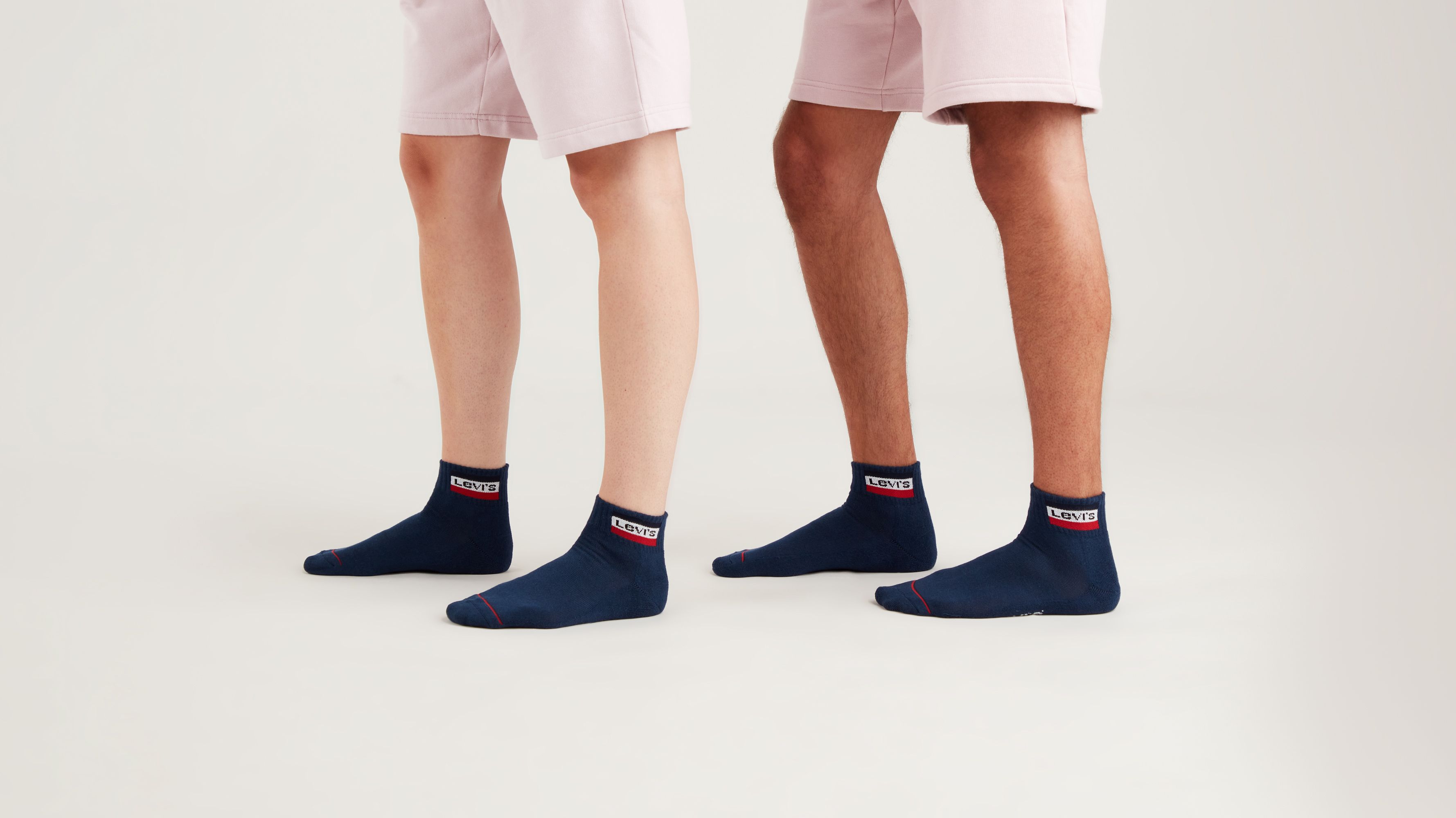 Levi's® Mid Cut Sportswear Socks - 2 Pack