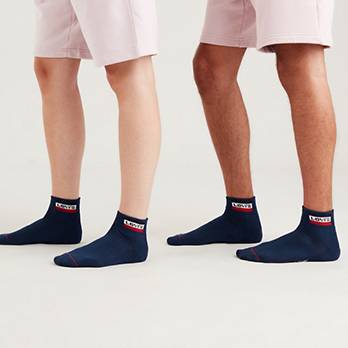 Levi's® Mid Cut Sportswear Socks - 2 Pack 1
