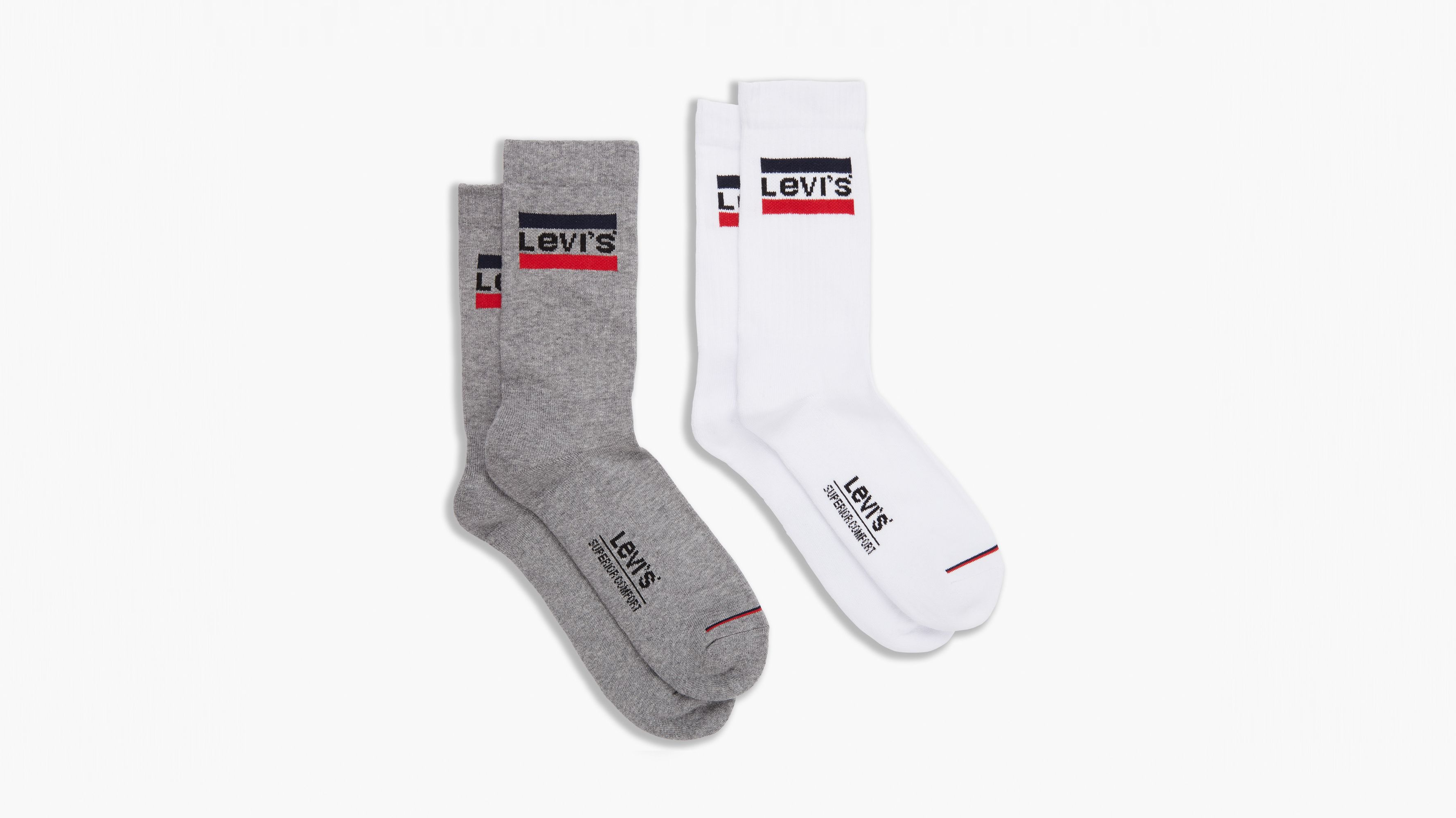 Levi's Regular Cut Sportswear Socks - 2 
