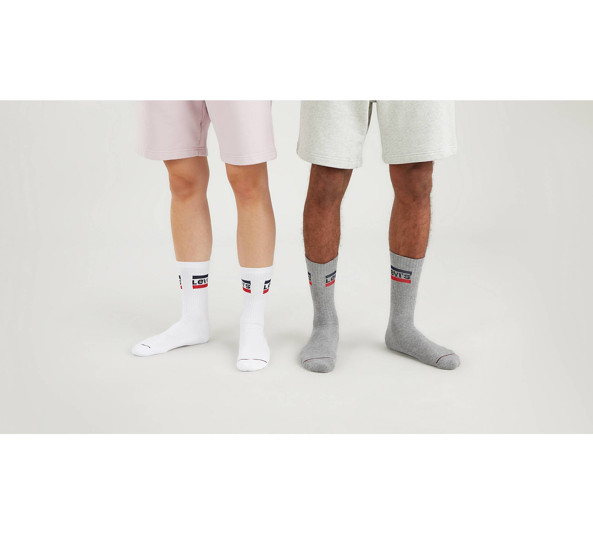 Levi's® Regular Cut Sportswear Socks - 2 Pack 1