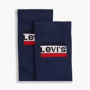 Levi's Regular Cut Sportswear Socks - 2 Pack 3
