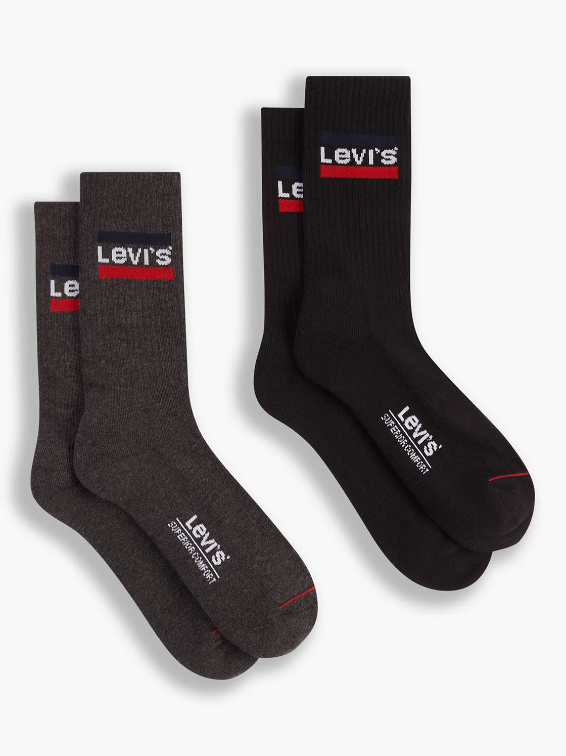 Levi's Regular Cut Sportswear Socks -2 Pack 1