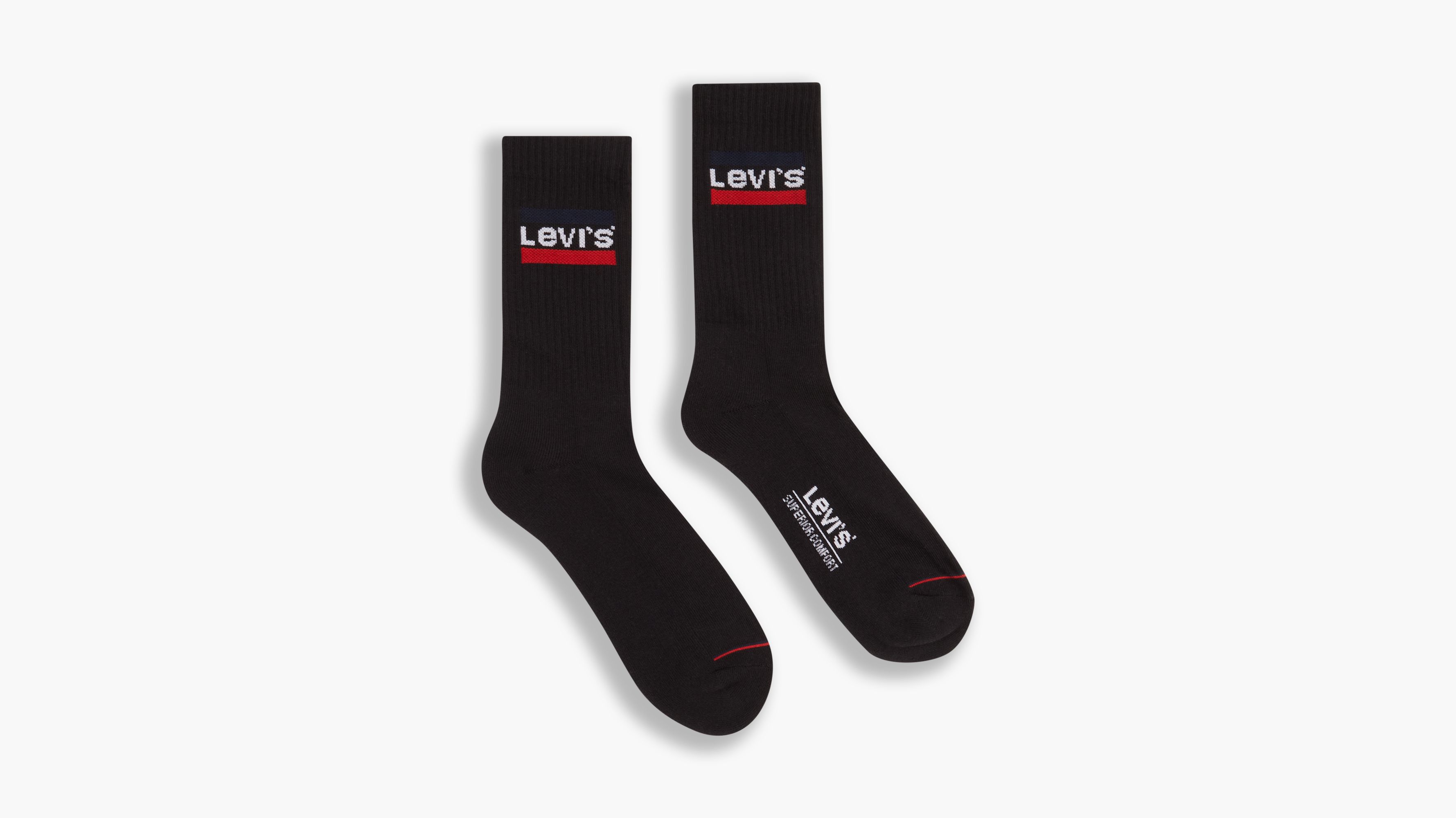 Levi's Regular Cut Sportswear Socks 2 Pack Multi Colour Levi's® IE