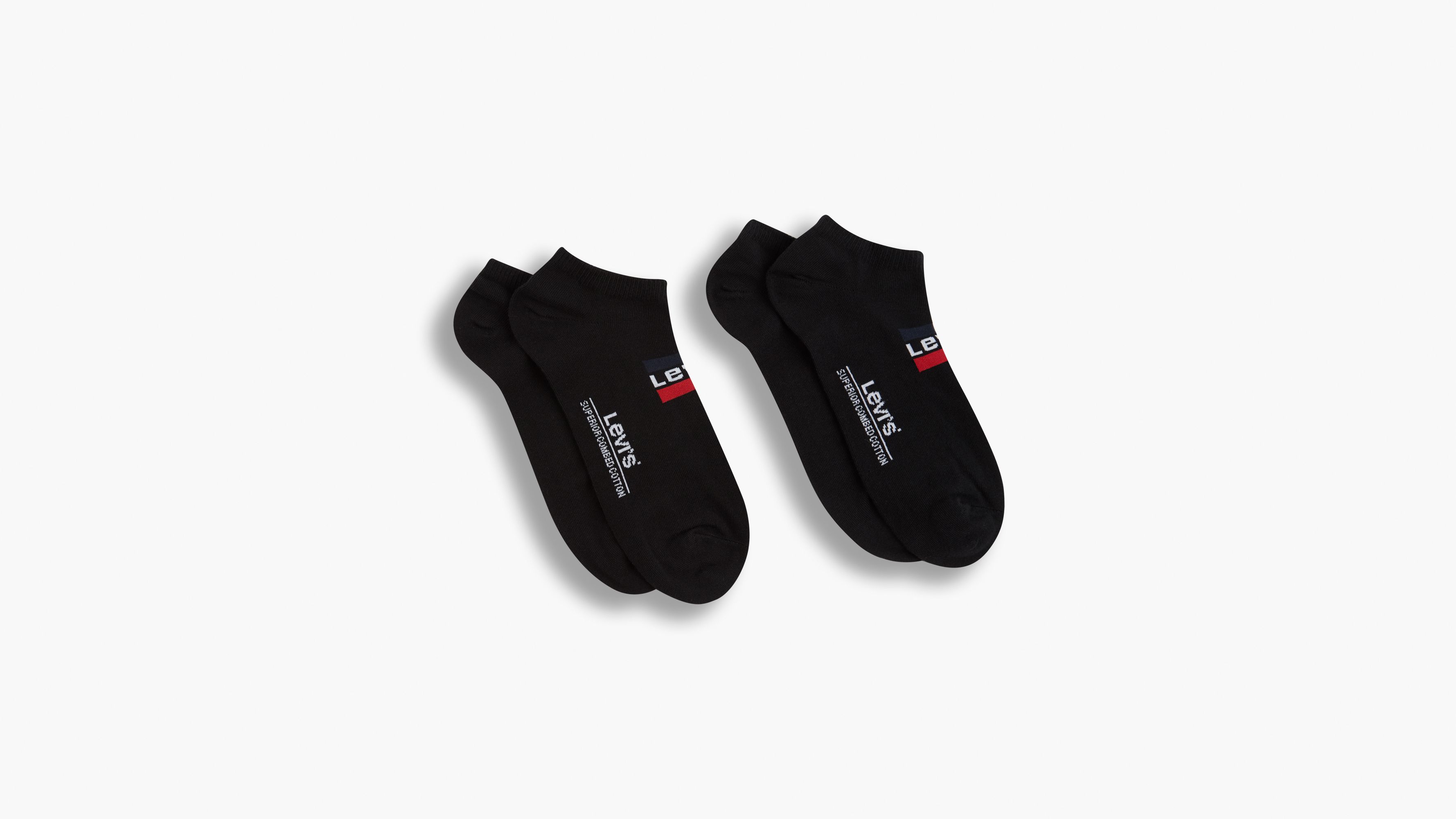 Levi's® tief geschnittene Sportswear Socken – 2er-Pack 3