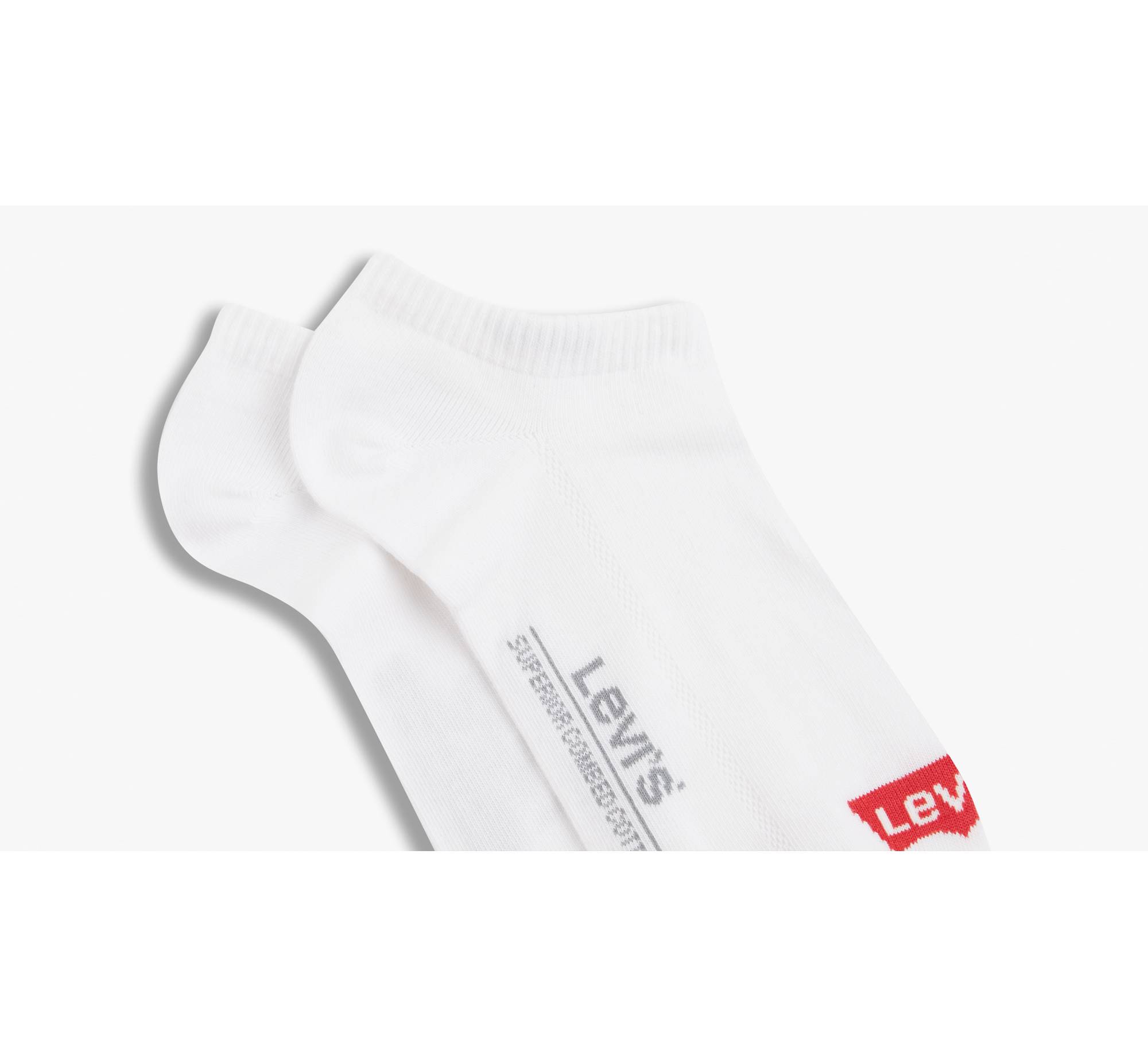 Levi's® Low Cut Batwing Socks - 3 Pack - White | Levi's® FR