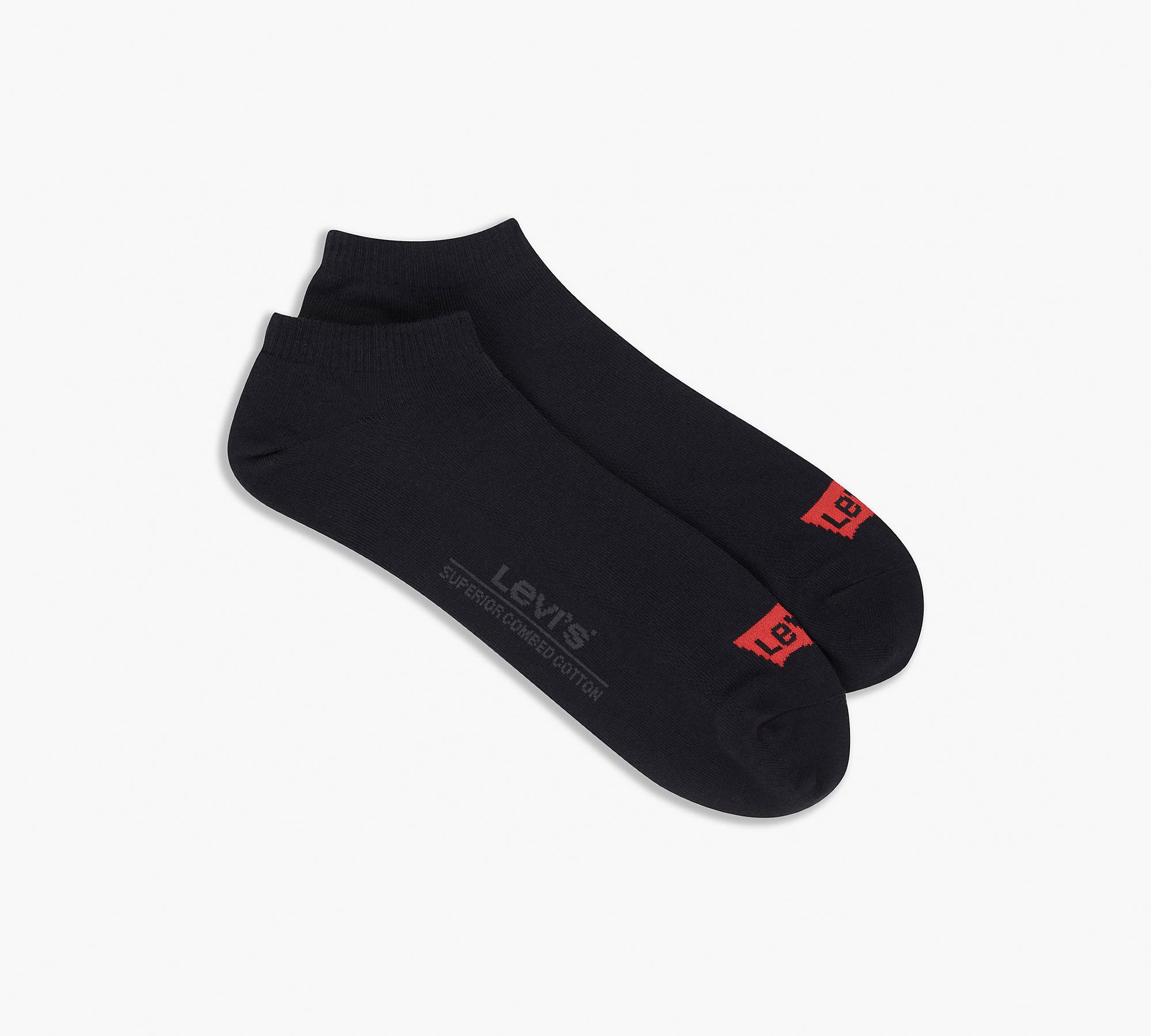 Levi's® Low Cut Batwing Socks - 3 Pack - Black | Levi's® IT