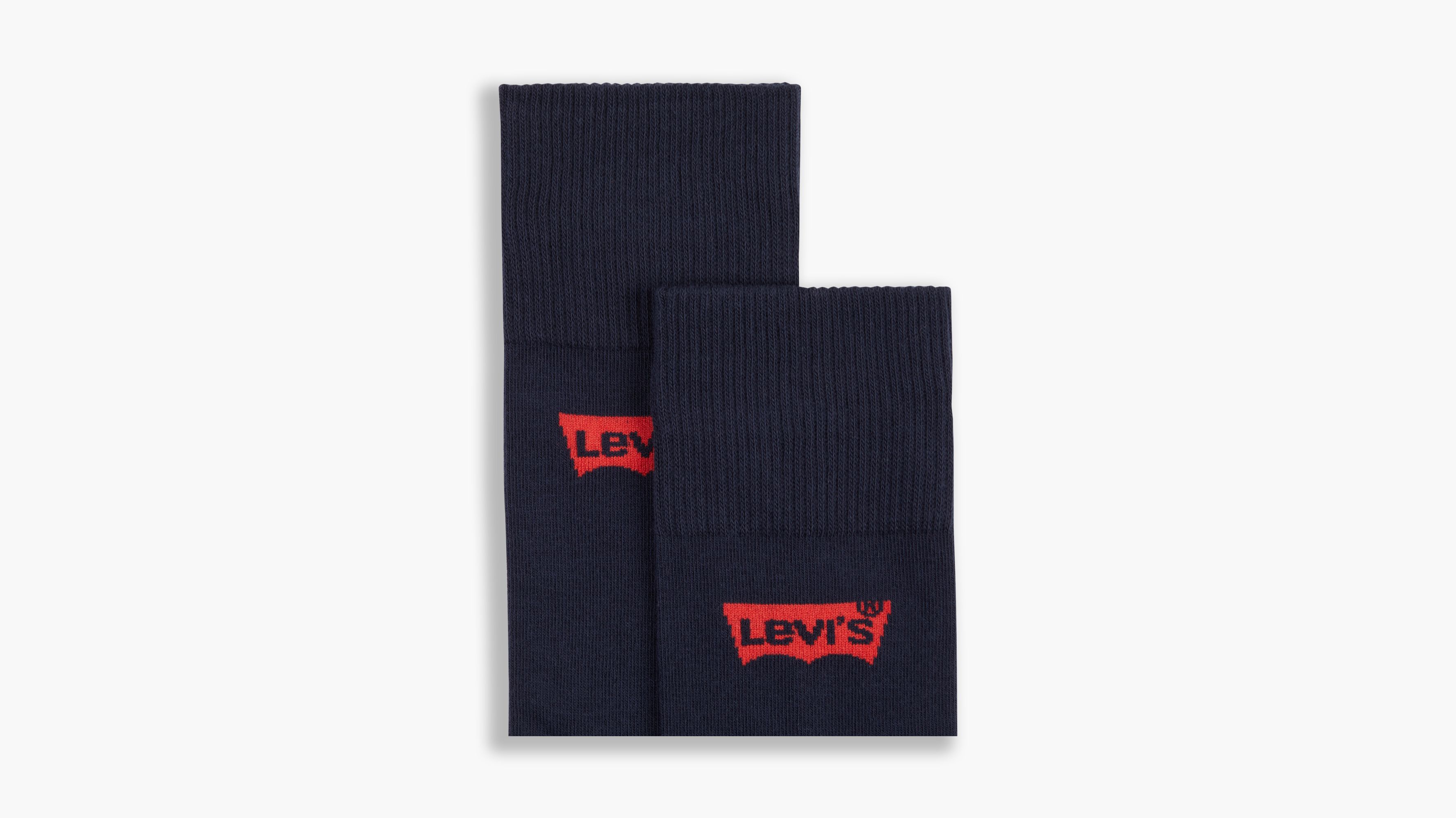 Levi's® Regular Cut Batwing Socks - 3 Pack 2