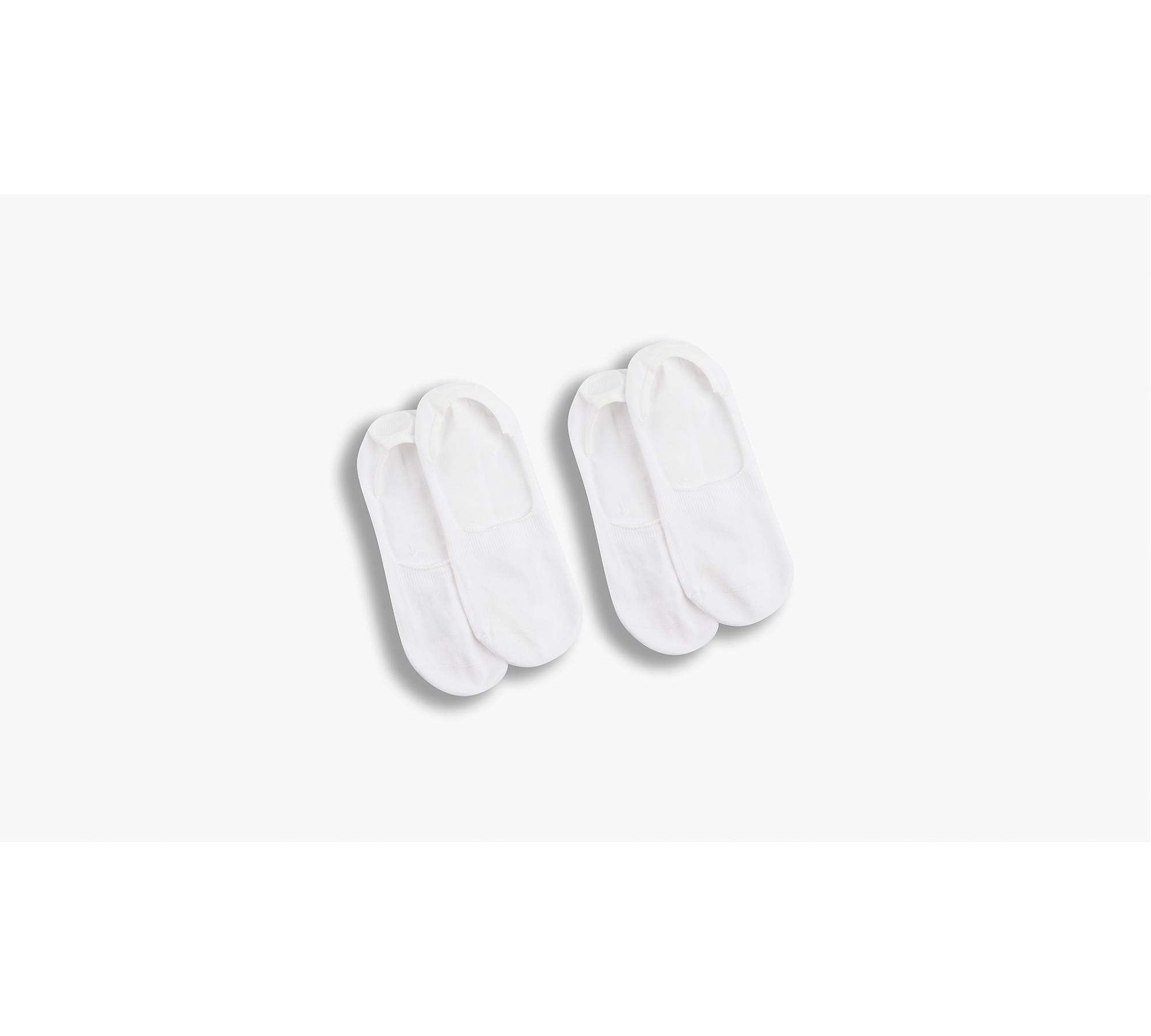 Levi's® Low Cut Socks - 2 Pack - White | Levi's® IT