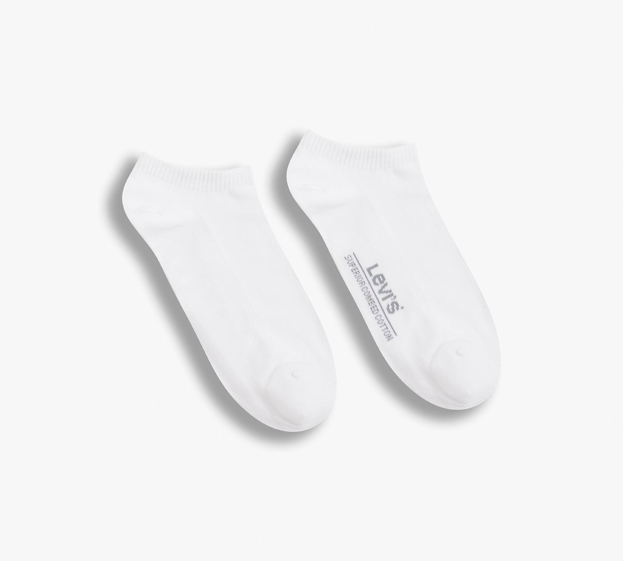 Levi's® Low Cut Socks - 2 Pack - White | Levi's® PL