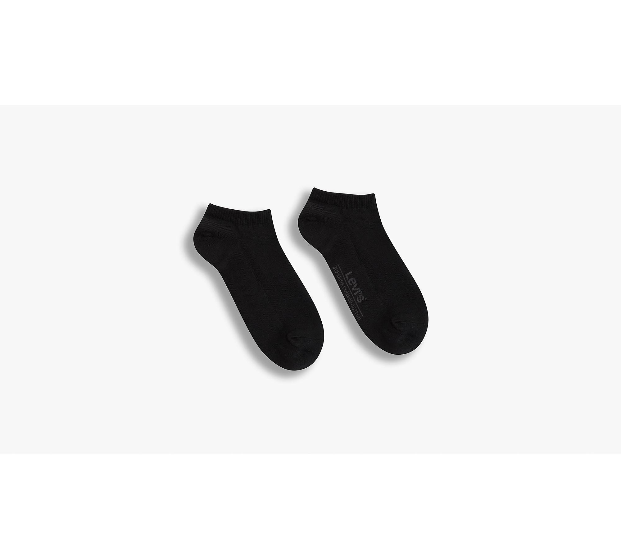 Levi's® Low Cut Socks - 2 Pack - Black | Levi's® CH
