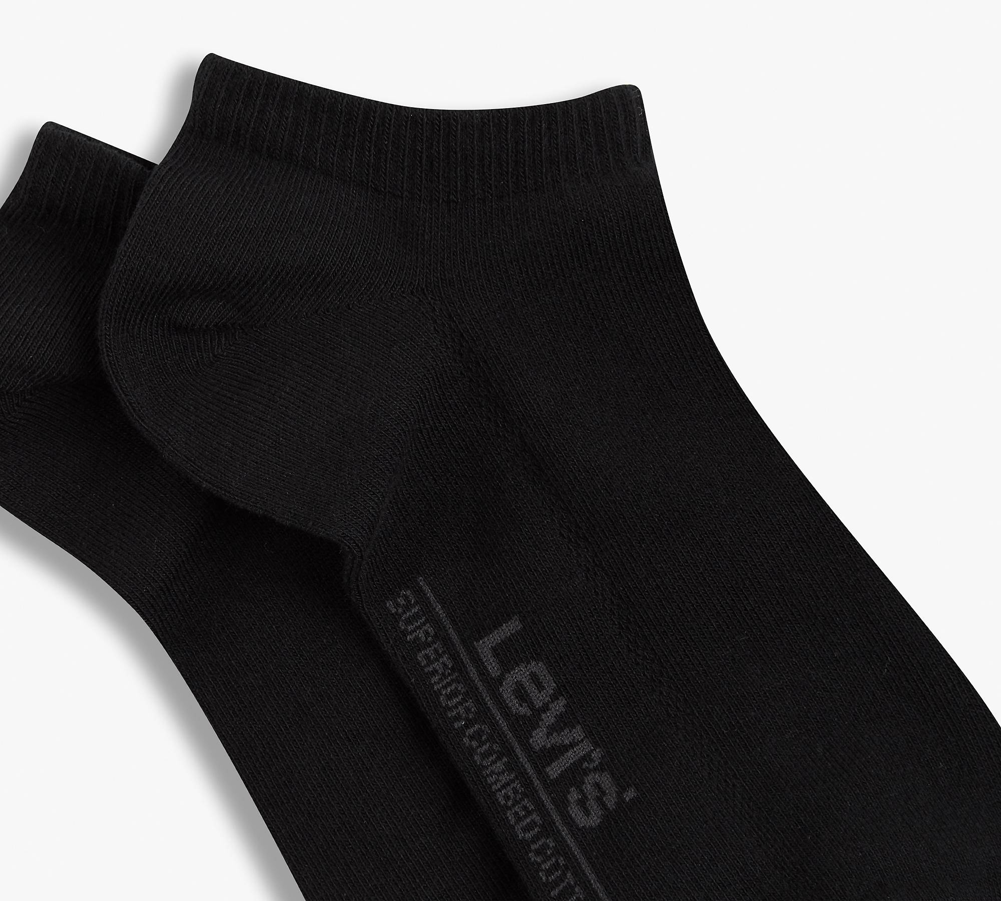 Levi's® Low Cut Socks - 2 Pack - Black | Levi's® PL