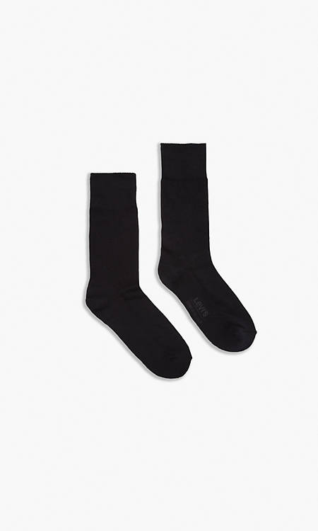 Levi's Positive Plaid Unisex Regular Cut Socks 2 Pack Lot de 2 Mixte 