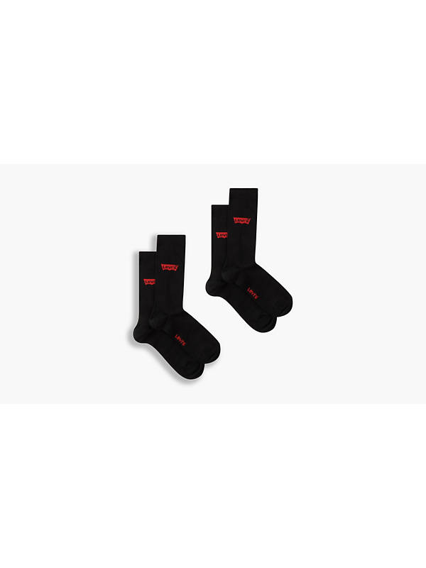 Levi's® Regular Cut Socks - 3 Pack - Black | Levi's® NL