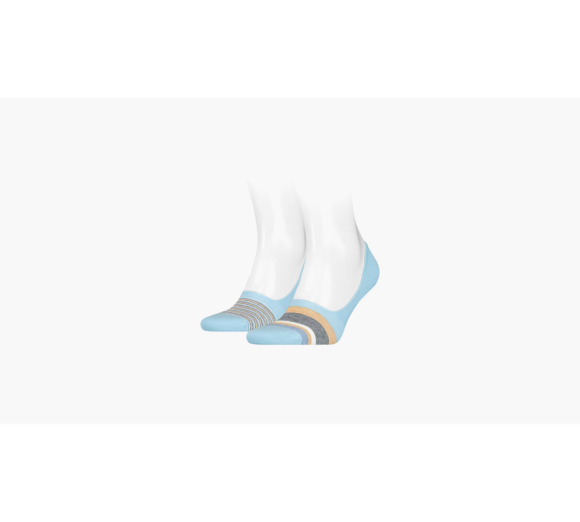 Levi's® Unisex Low Cut Socks - 2 Pack - Blue | Levi's® NL