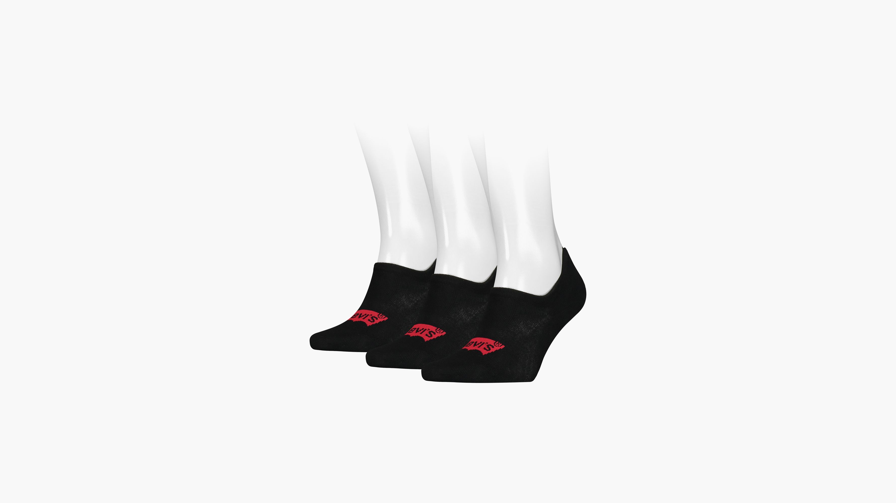 Levi's® High Rise Batwing Socks - 3 Pack 3