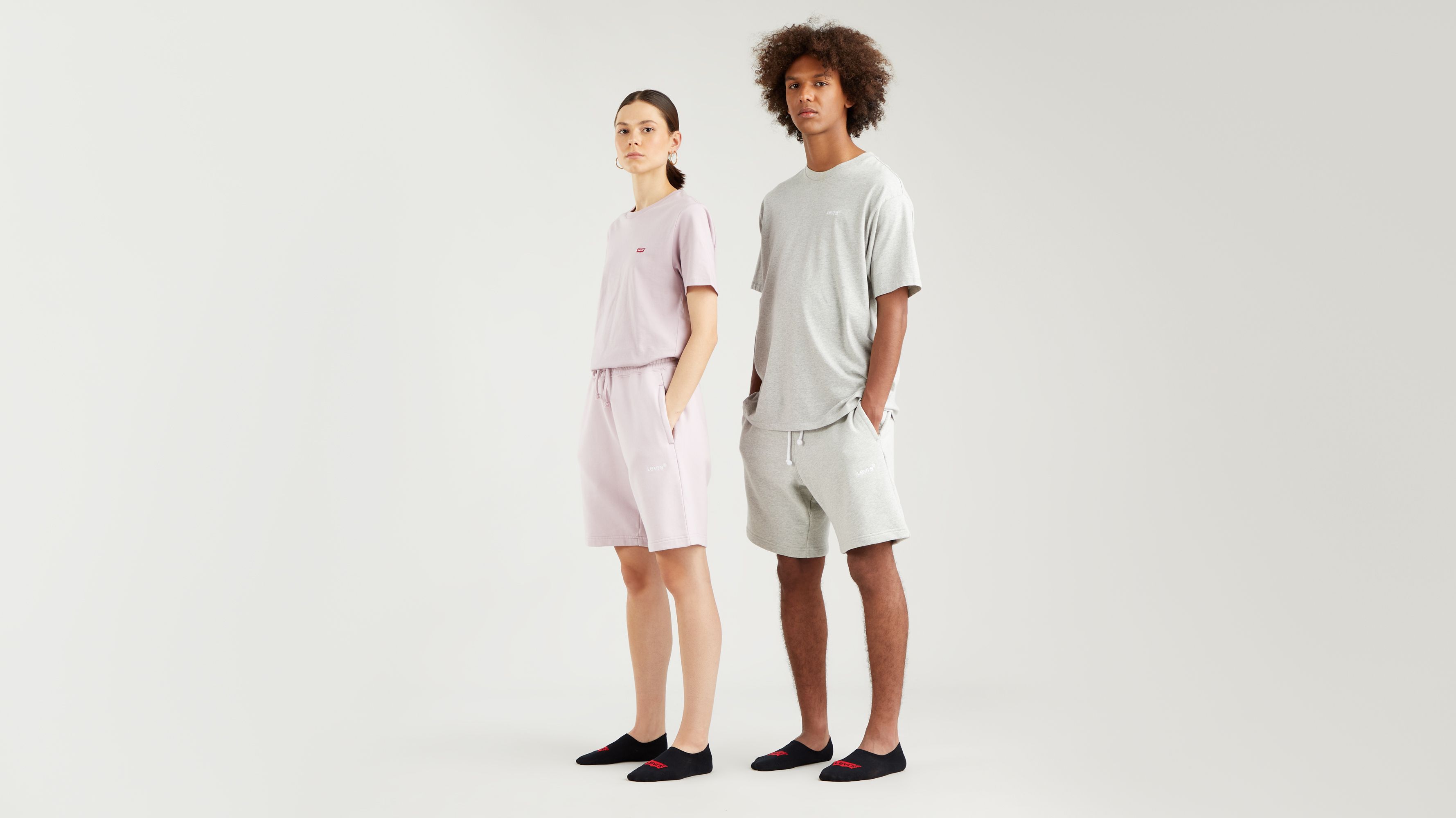 Levi's® High Rise Batwing Socks - 3 Pack 2