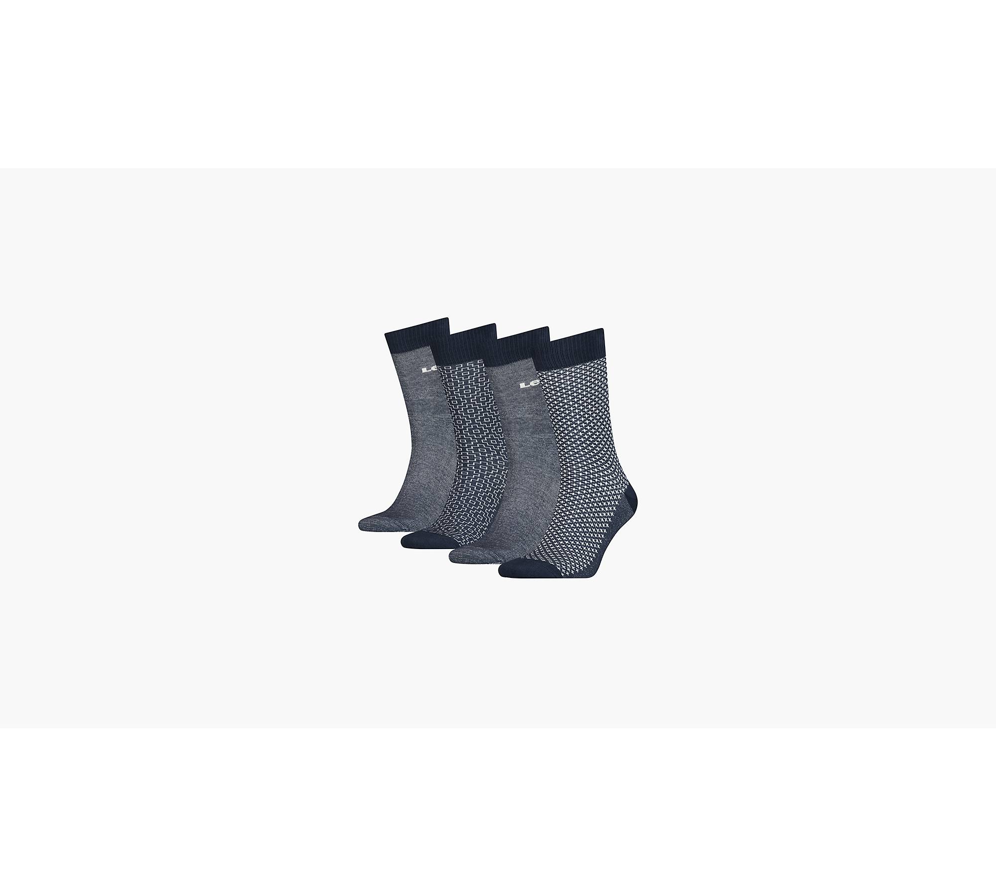 Levi's® Regular Cut Socks Gift Box - 4 Pack - Multi Colour | Levi's® GB