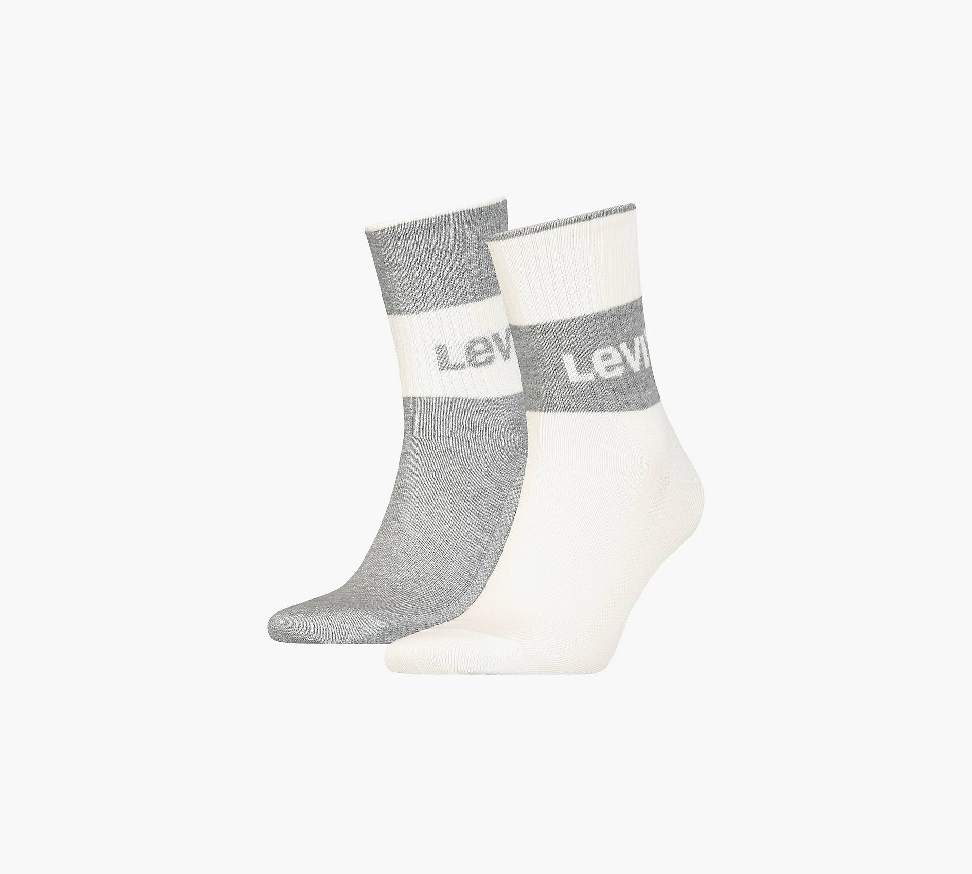 Calze Levi's® sportive corte sostenibili - Confezione da 2 1