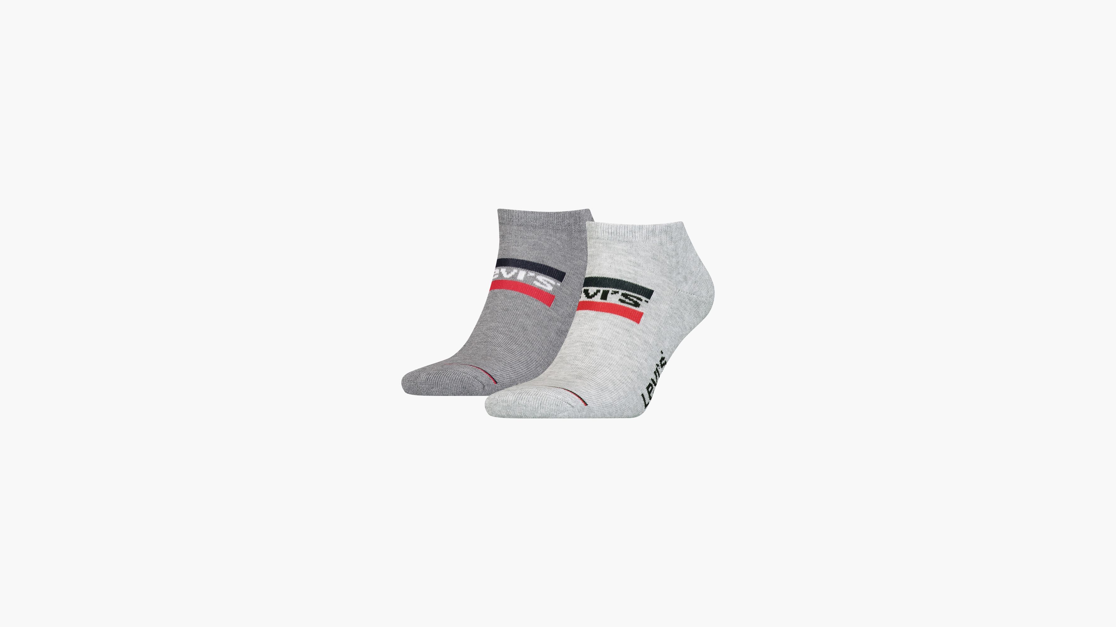 Levi's® Low Cut Sportswear Logo Socks - 2 Pack 1