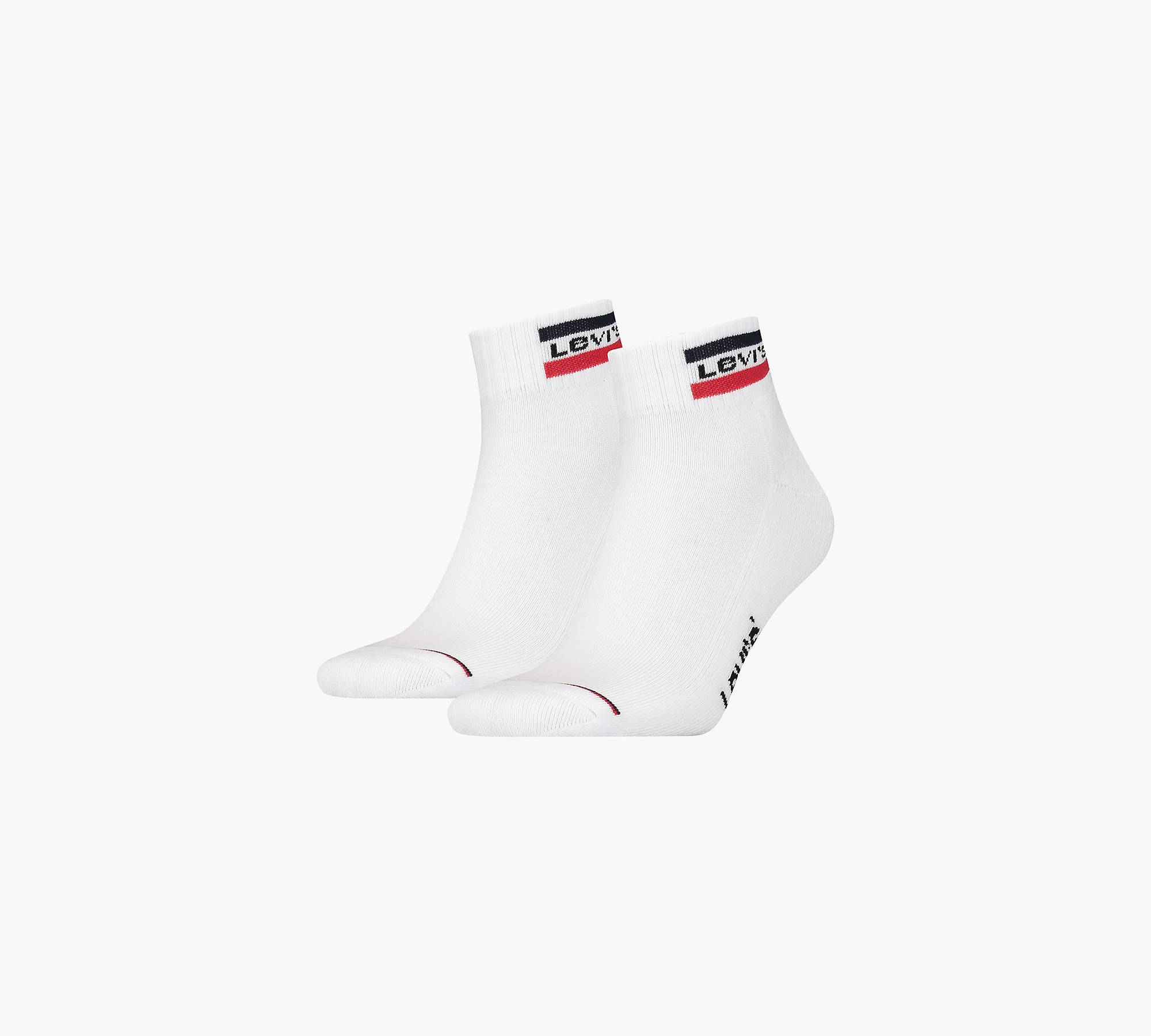 Levi's® Mid Cut Sportswear Logo Socken – 2er-Pack 1