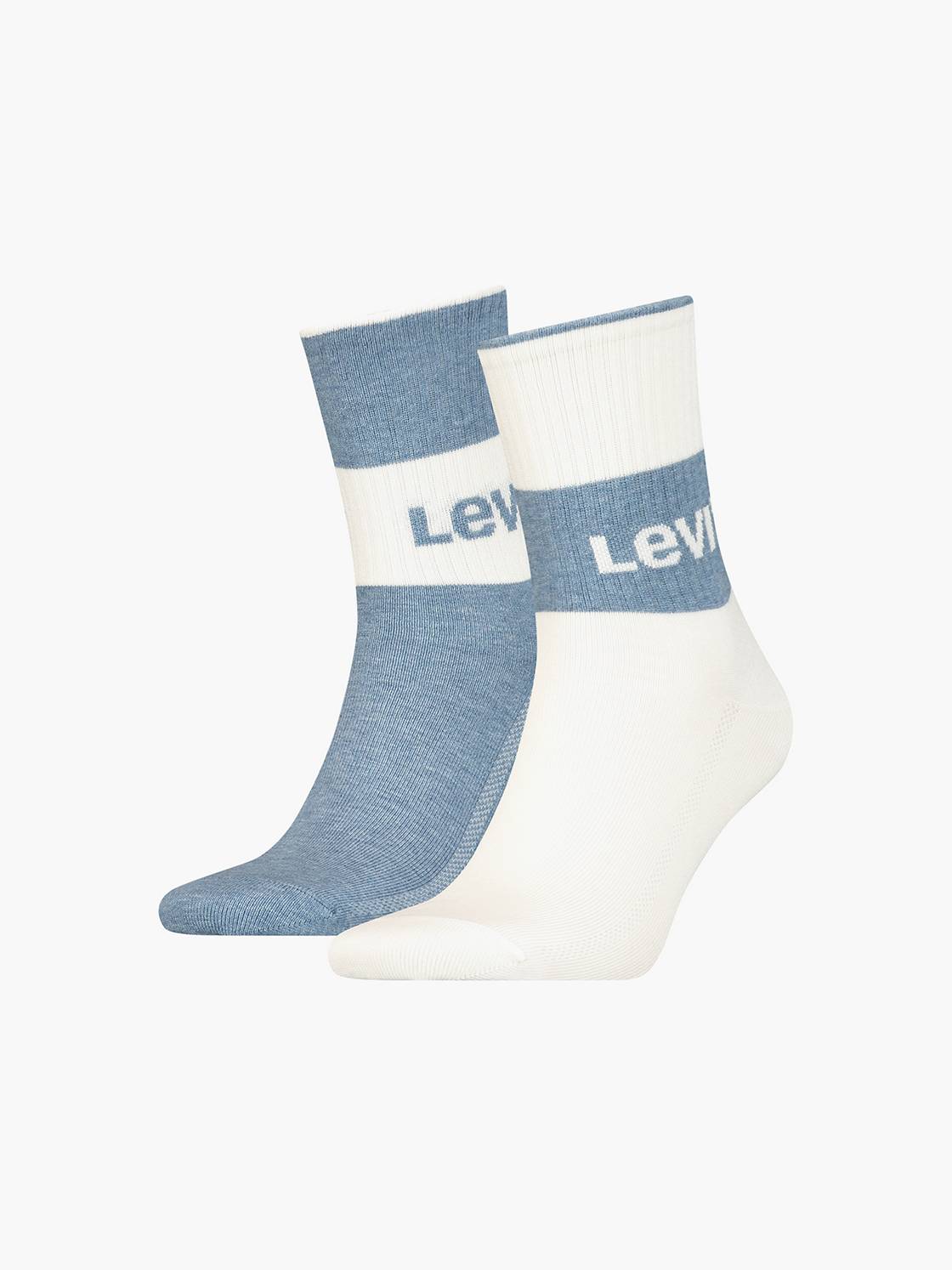 Levi's® Short Cut Sustainable Sports Socks - 2 Pack 1
