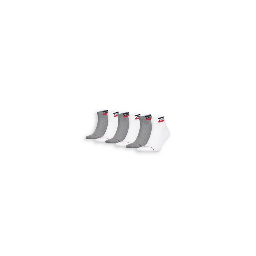 Levi's® Sportswear Logo Mid Cut Socks - 6 pack 1