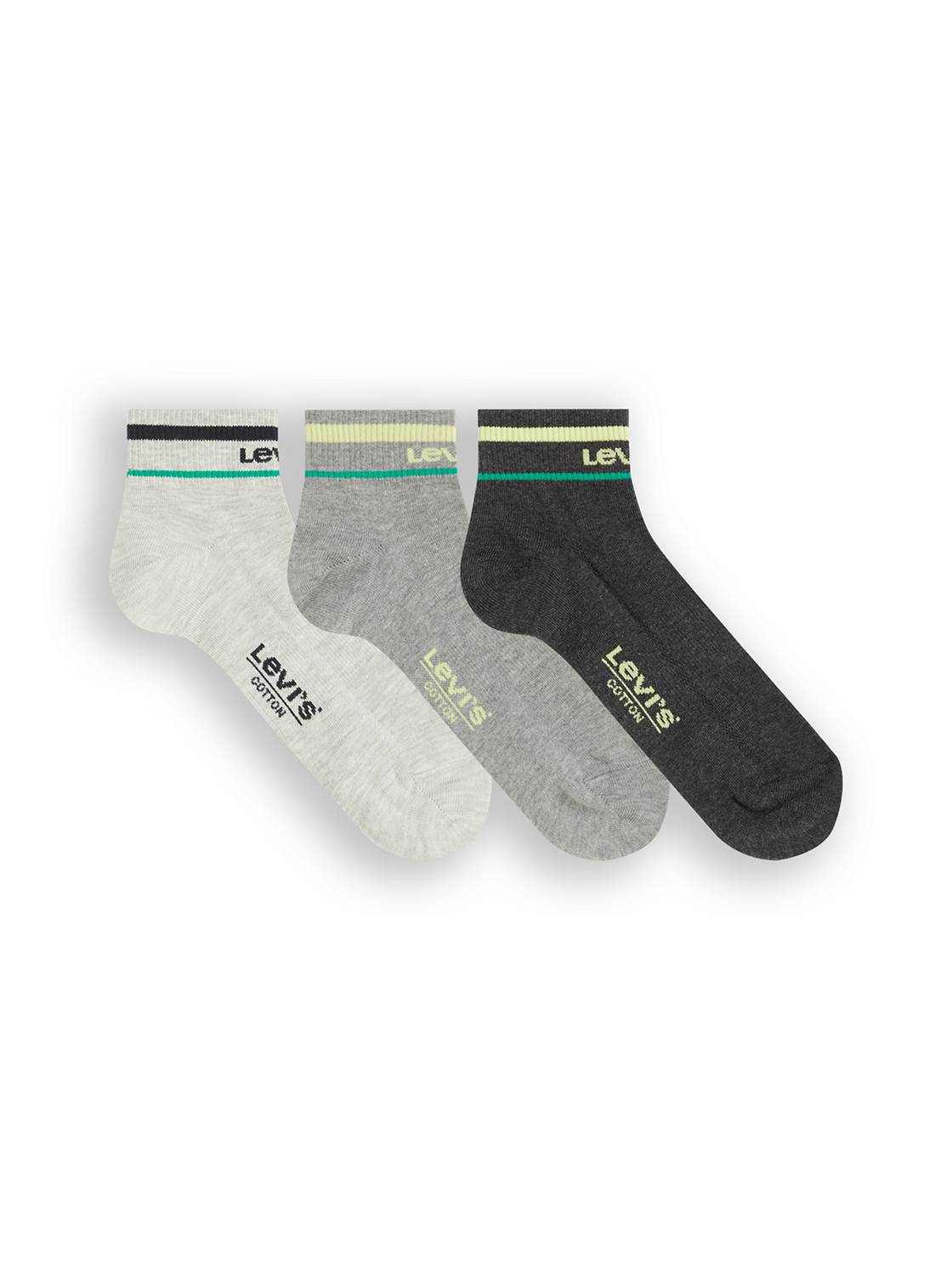 Levi's® Mid Cut Socks - 3 Pack 1