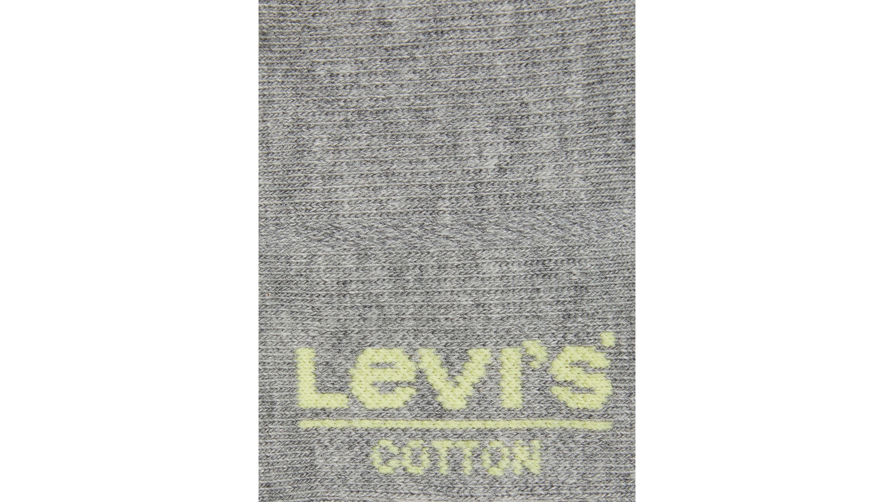 Levi's® Mid Cut Socks 3 Pack Grey Levi's® BE