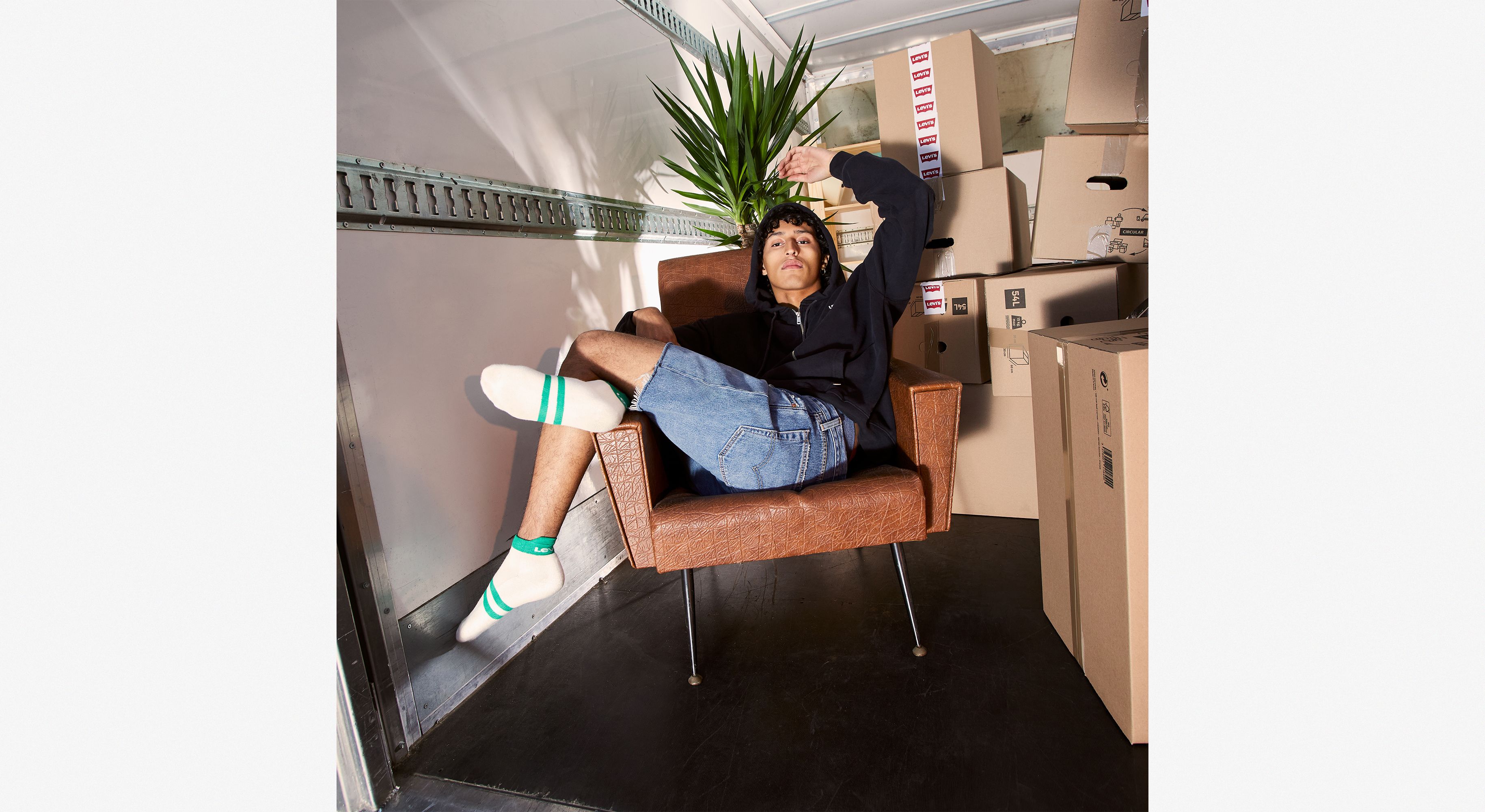 Levi's® Backside Tab Mid Cut Socks - 2 pack 4