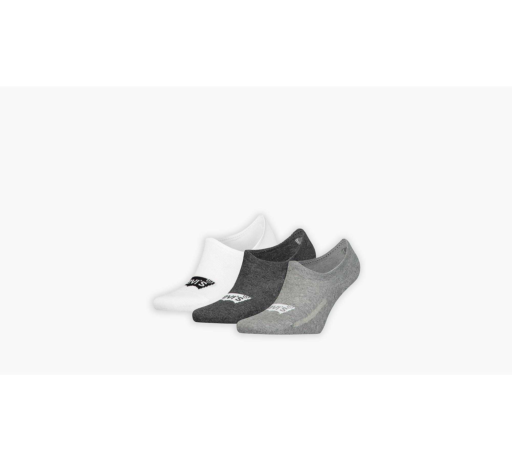 Levi's® hohe Socken mit Batwing Logo aus recycelter Baumwolle – 3er-Pack 1