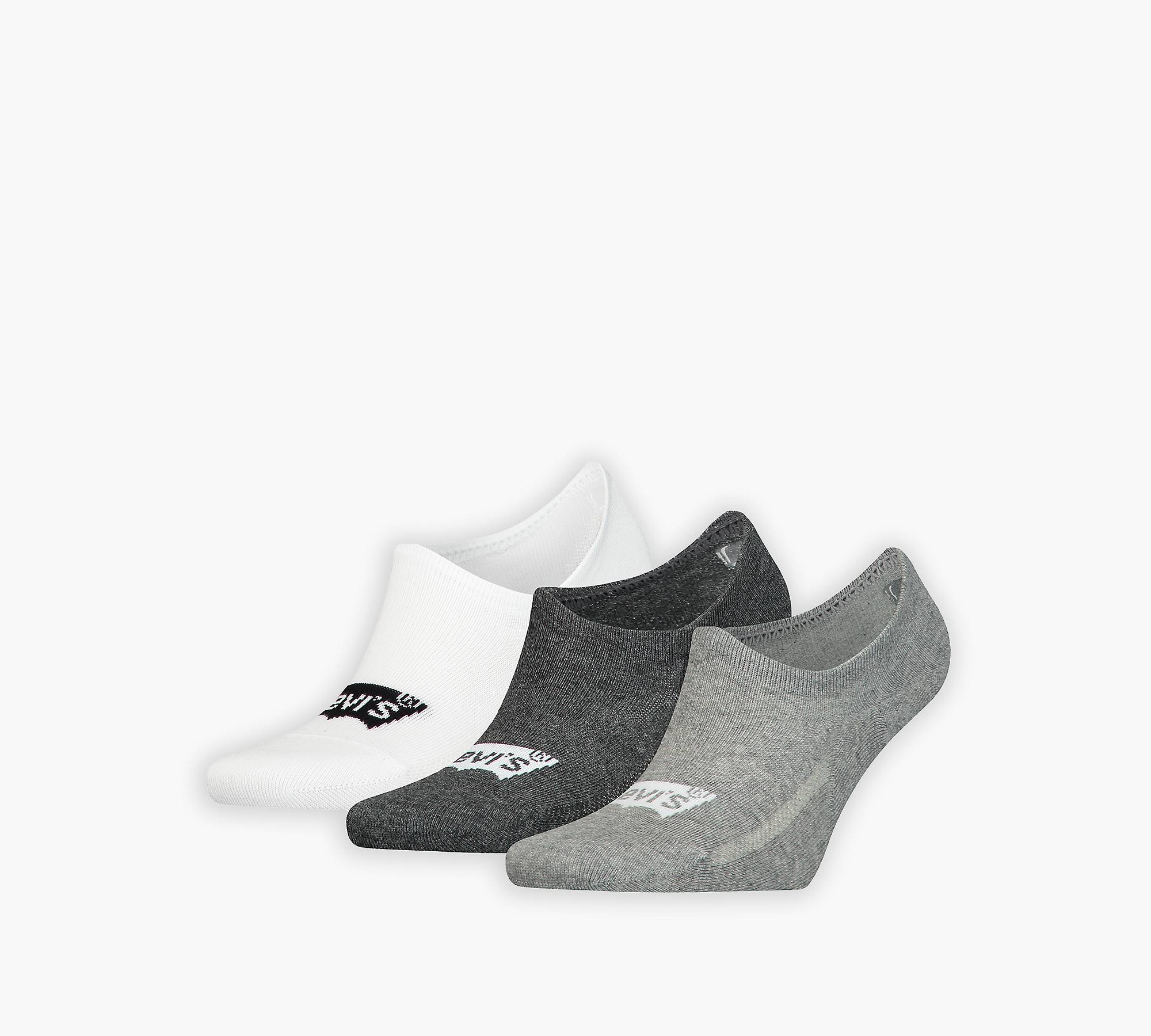 Levi's® hohe Socken mit Batwing Logo aus recycelter Baumwolle – 3er-Pack 1