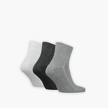 Levi's® Mid Cut Batwing Logo Recycled Cotton Socks - 3 pack 2
