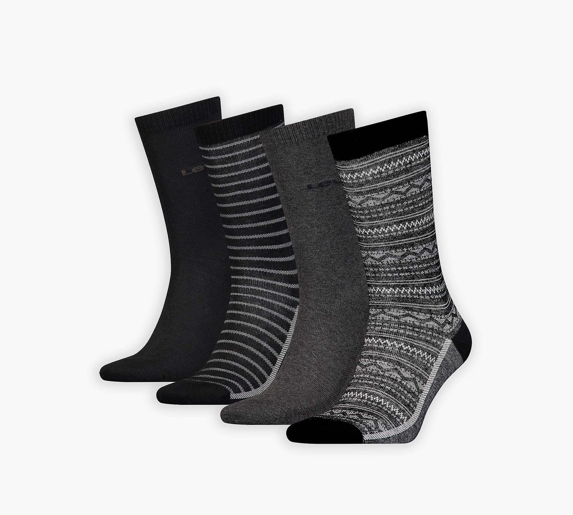 Levi's® Coffret cadeau chaussettes standard - Lot de 4 1