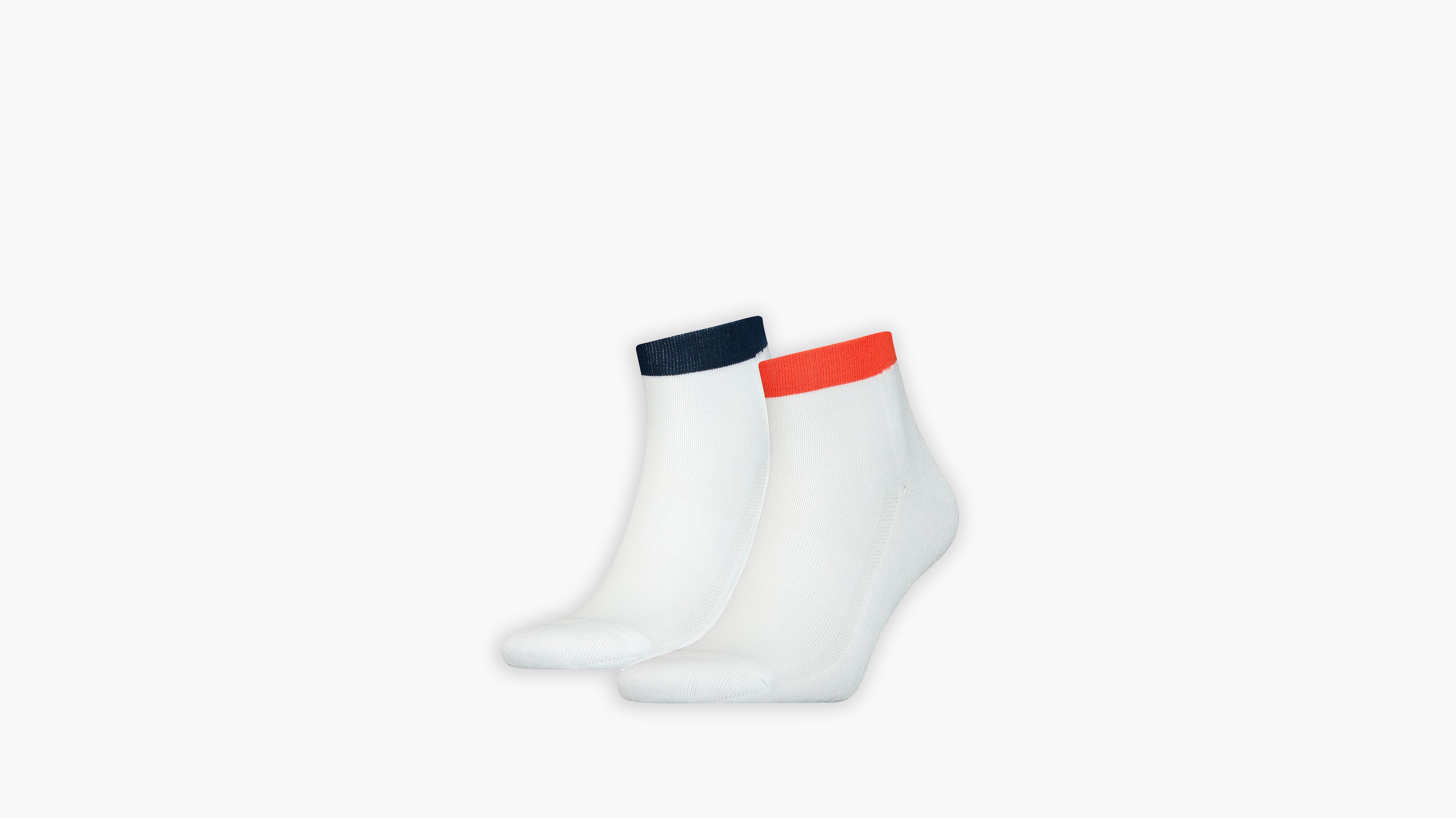 Levi's® halbhohe Socken mit Logo hinten – 2er-Pack 1