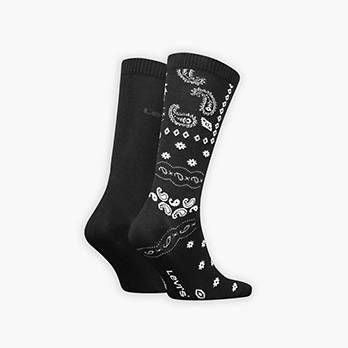 Levi's® normal geschnittene Bandana Socken – 2er-Pack 2