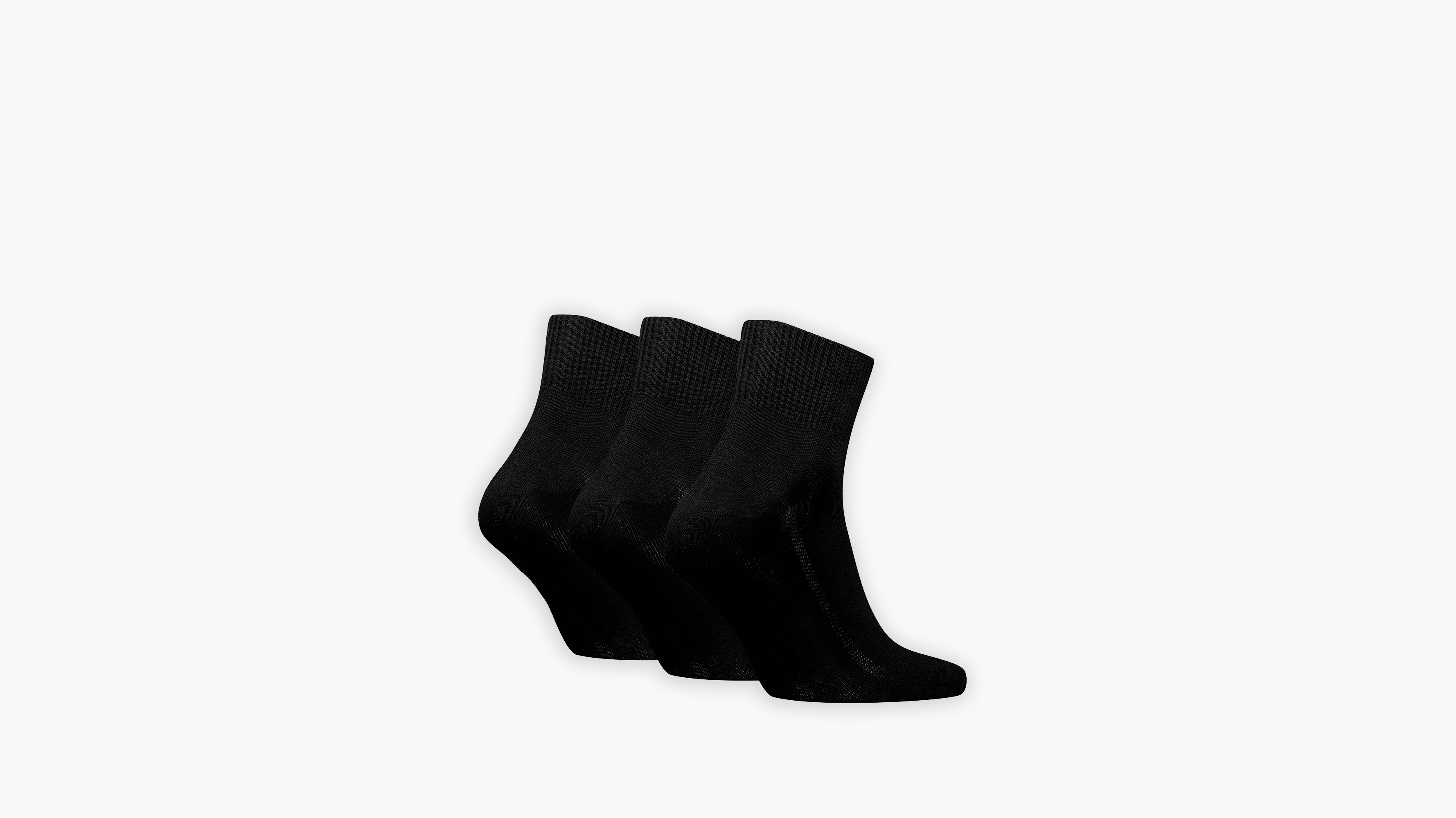 Levi's® mittelhohe Socken mit Batwing Logo aus recycelter Baumwolle – 3er-Pack 2