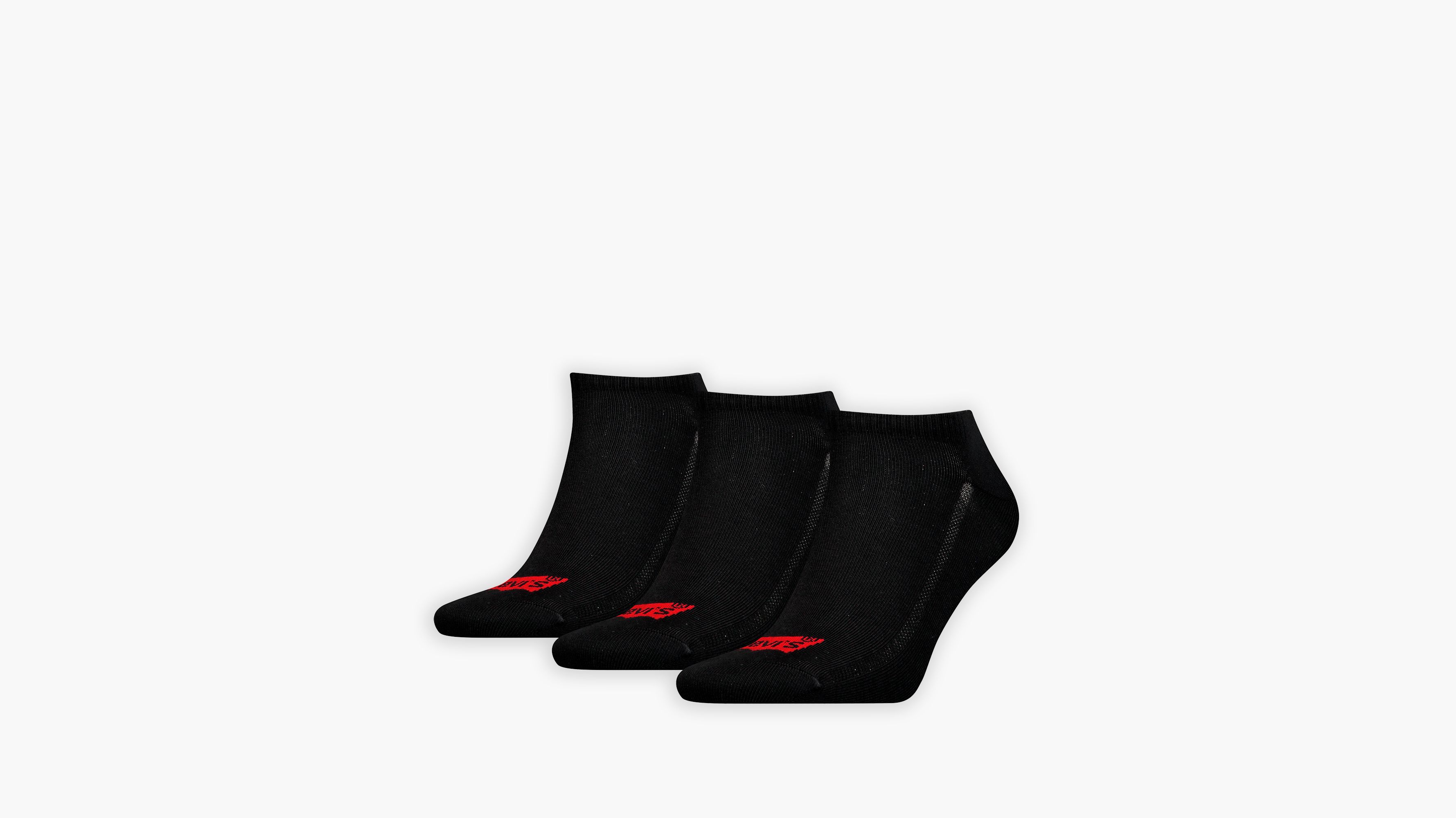 Levi's® Low Cut Batwing Logo Recycled Cotton Socks - 3 pack 1