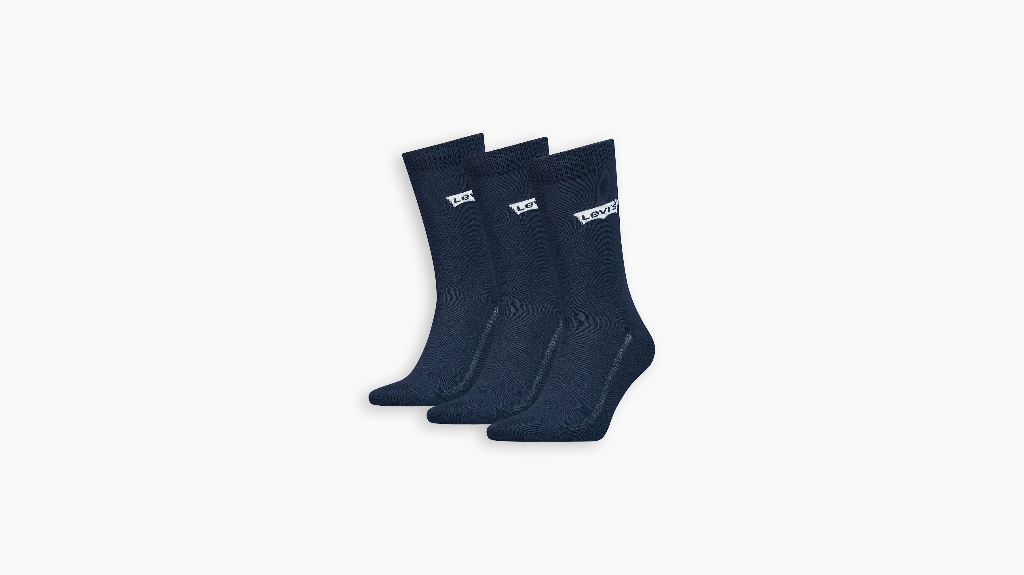 Levi’s® Regular Cut Batwing Logo Socks - 3 Pack 1