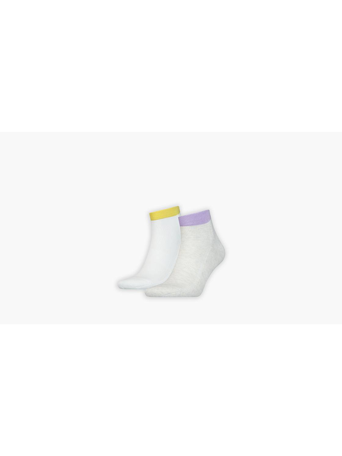 Levi's® Mid Cut Backside Logo Socks - 2 pack 1
