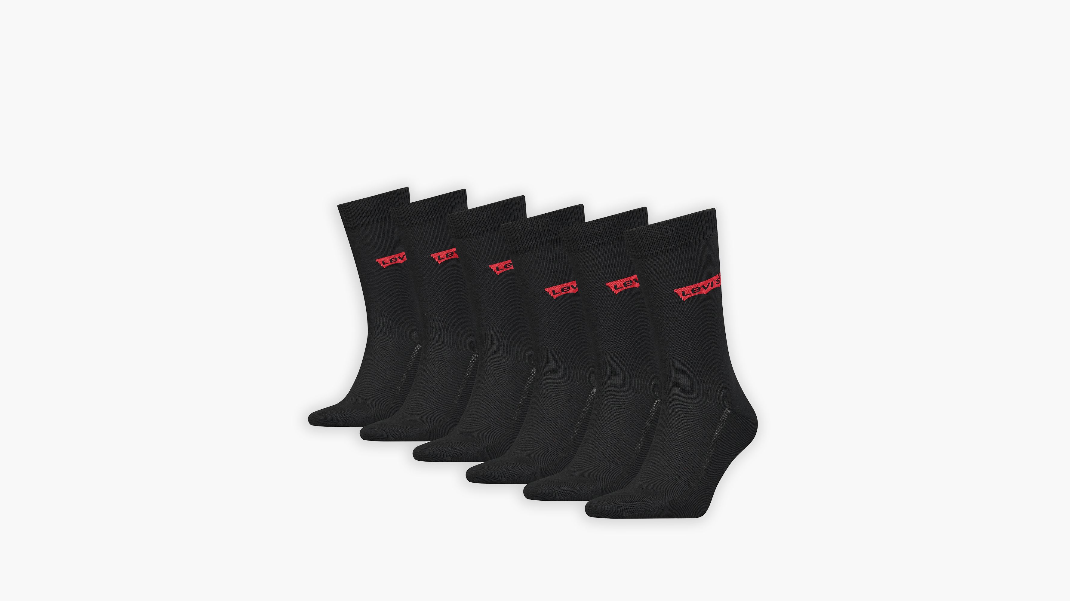 Levi's® normal geschnittene Socken mit Batwing Logo&nbsp;– 6er-Pack 1