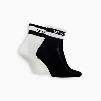 Levi's® Mid Cut Sport Stripe Socks - 2 Pack 2