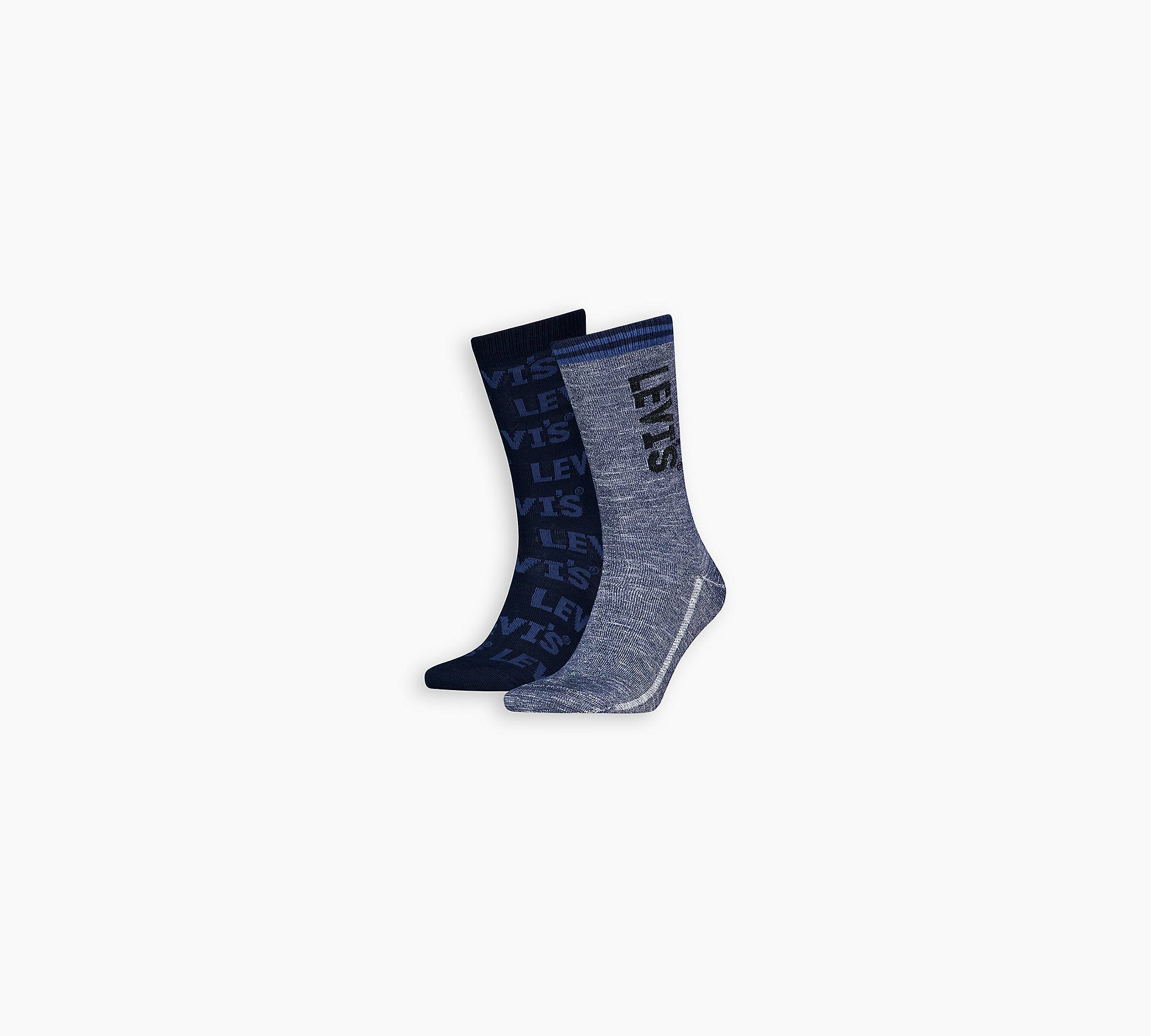 Levi's® Logo Sokken Normale Lengte met zonopdruk - set van 2 1