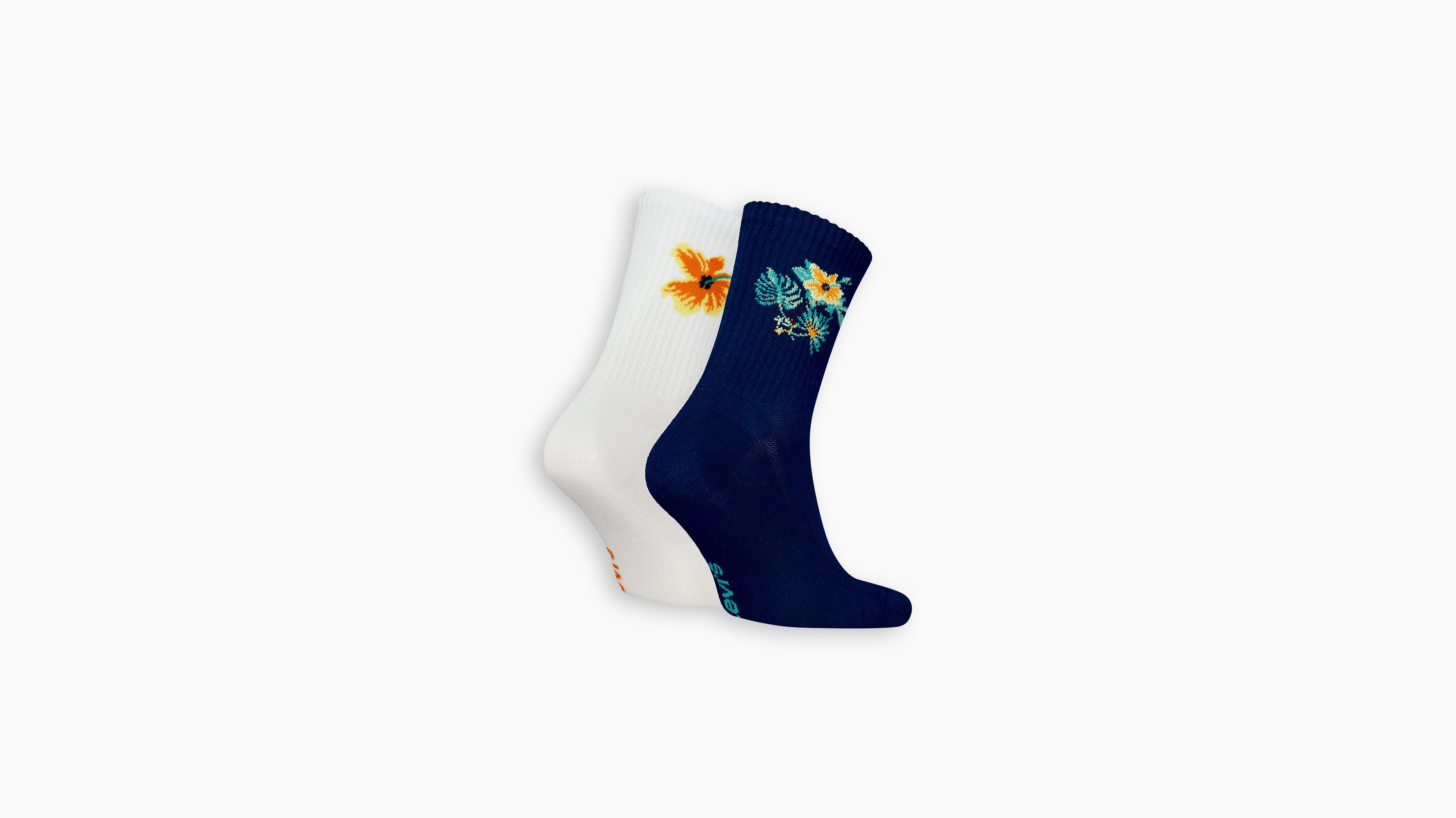 Calzini Levi's® corti con fiore - Confezione da 2 2
