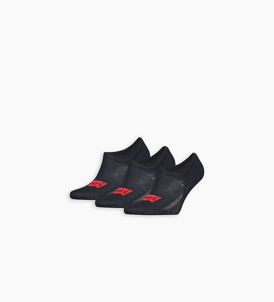 Calze Levi's® alte con logo Batwing - Confezione da 3 1